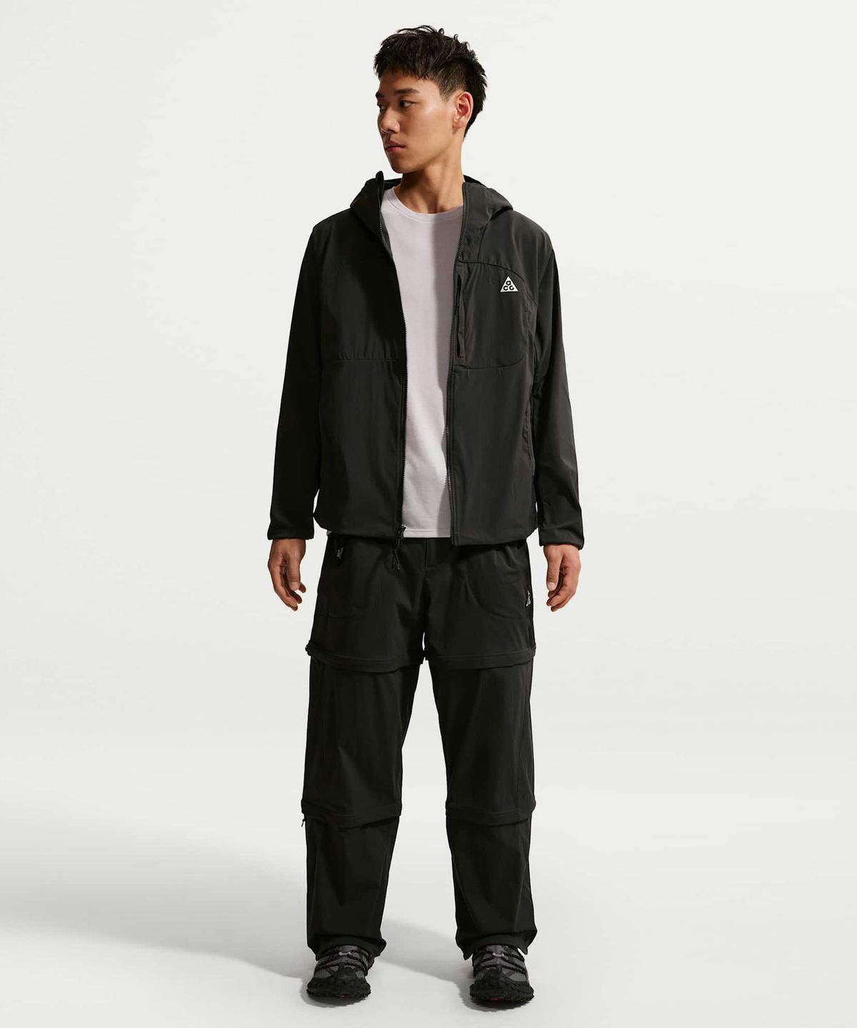 나이키(NIKE) ACG 파이브 타워스 UV 프로텍션 재킷 M - 앤트러사이트:서밋 화이트 / IF0960-010