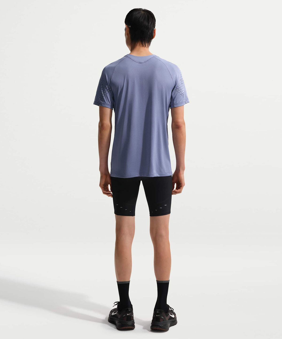 나이키(NIKE) 스트라이드 드라이 핏 하프 러닝 타이츠 M - 블랙 / IF2041-010