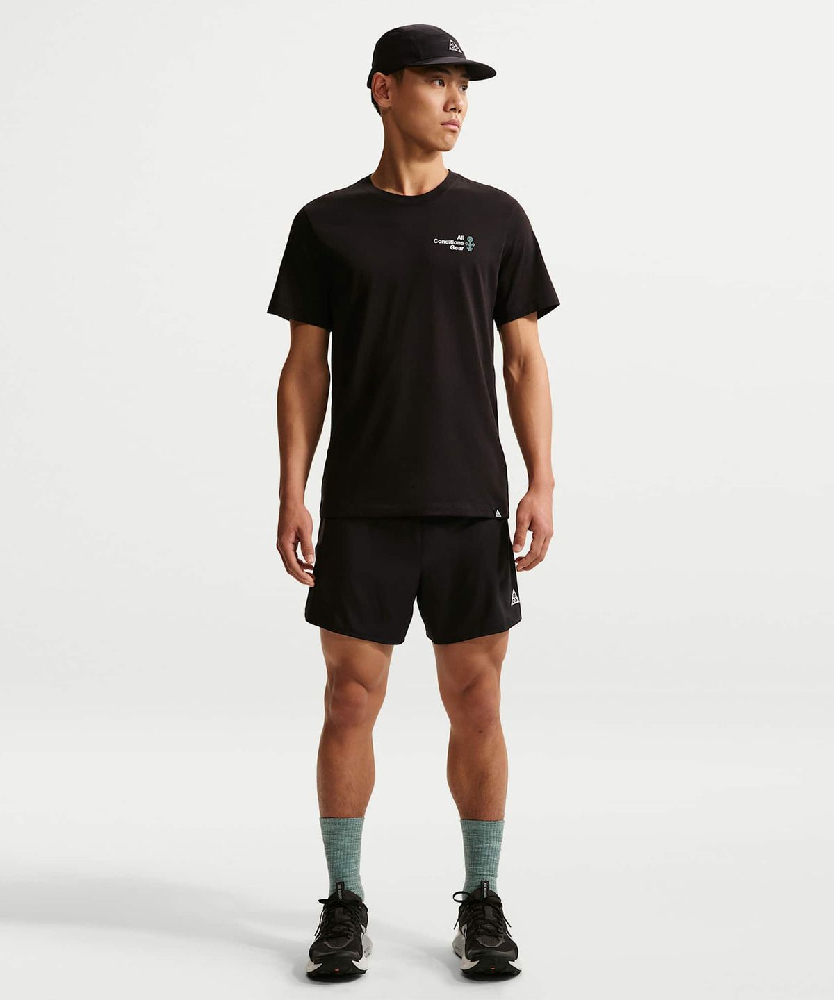 나이키(NIKE) ACG 드라이 핏 티셔츠 M - 블랙 / IH4417-010