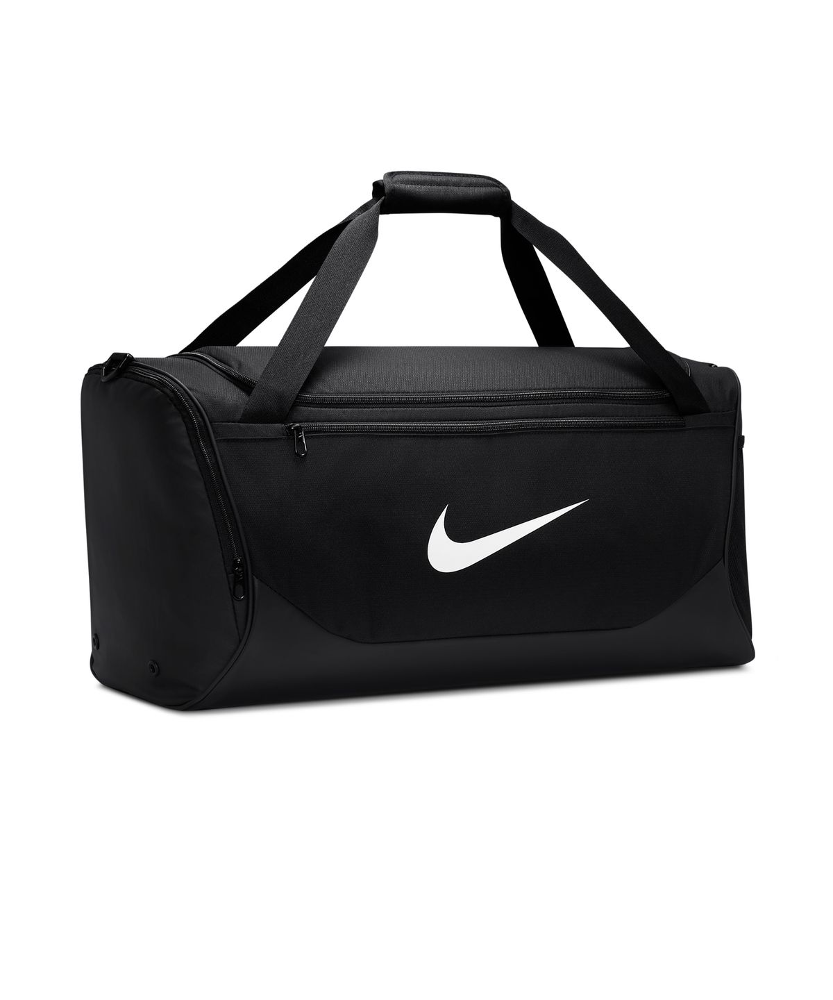 나이키(NIKE) 브라질리아 트레이닝 더플백(미디엄, 60L) - 블랙:화이트 / IB4392-010