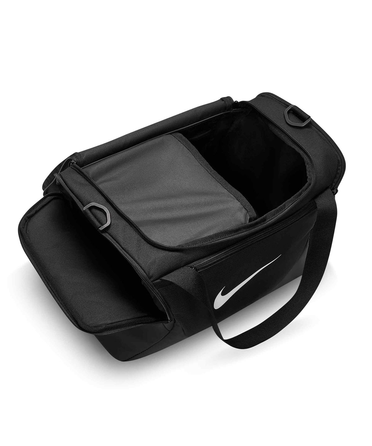 나이키(NIKE) 브라질리아 트레이닝 더플백(엑스트라 스몰, 24L) - 블랙:화이트 / IB4398-010