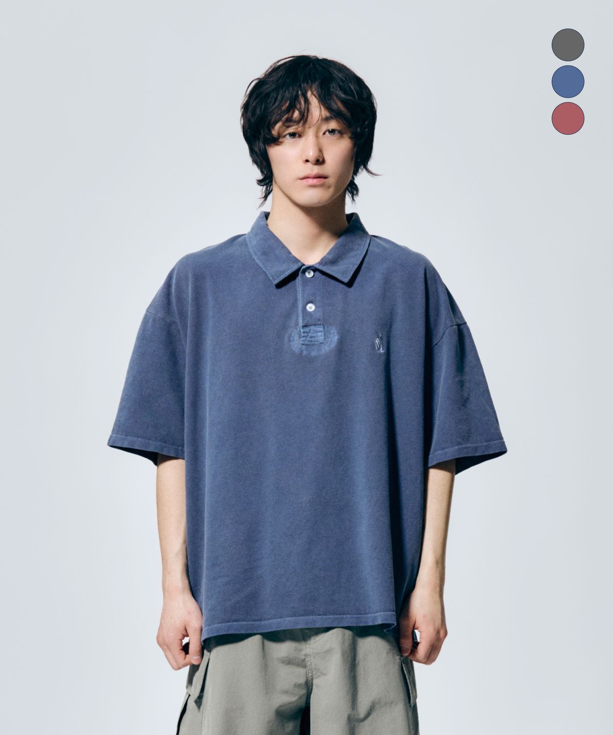 노티카(NAUTICA) 피그먼트 폴로 티셔츠(3colors) NPO4986