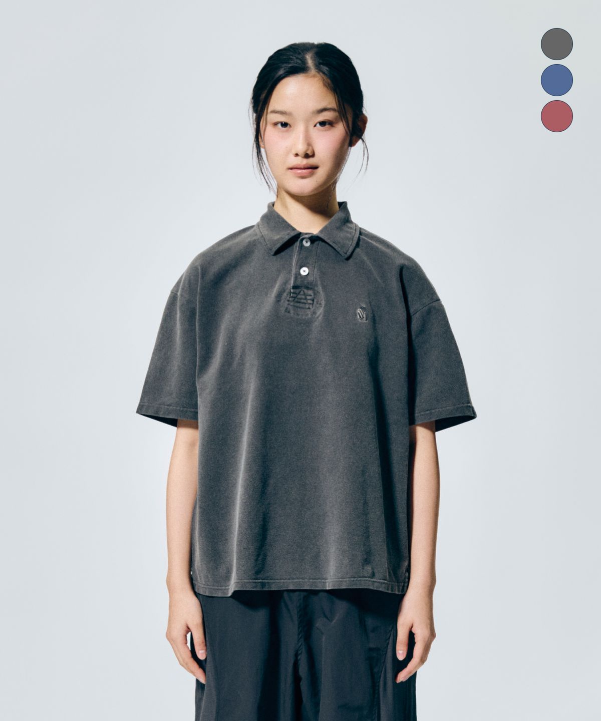 노티카(NAUTICA) 피그먼트 폴로 티셔츠(3colors) NPO4986