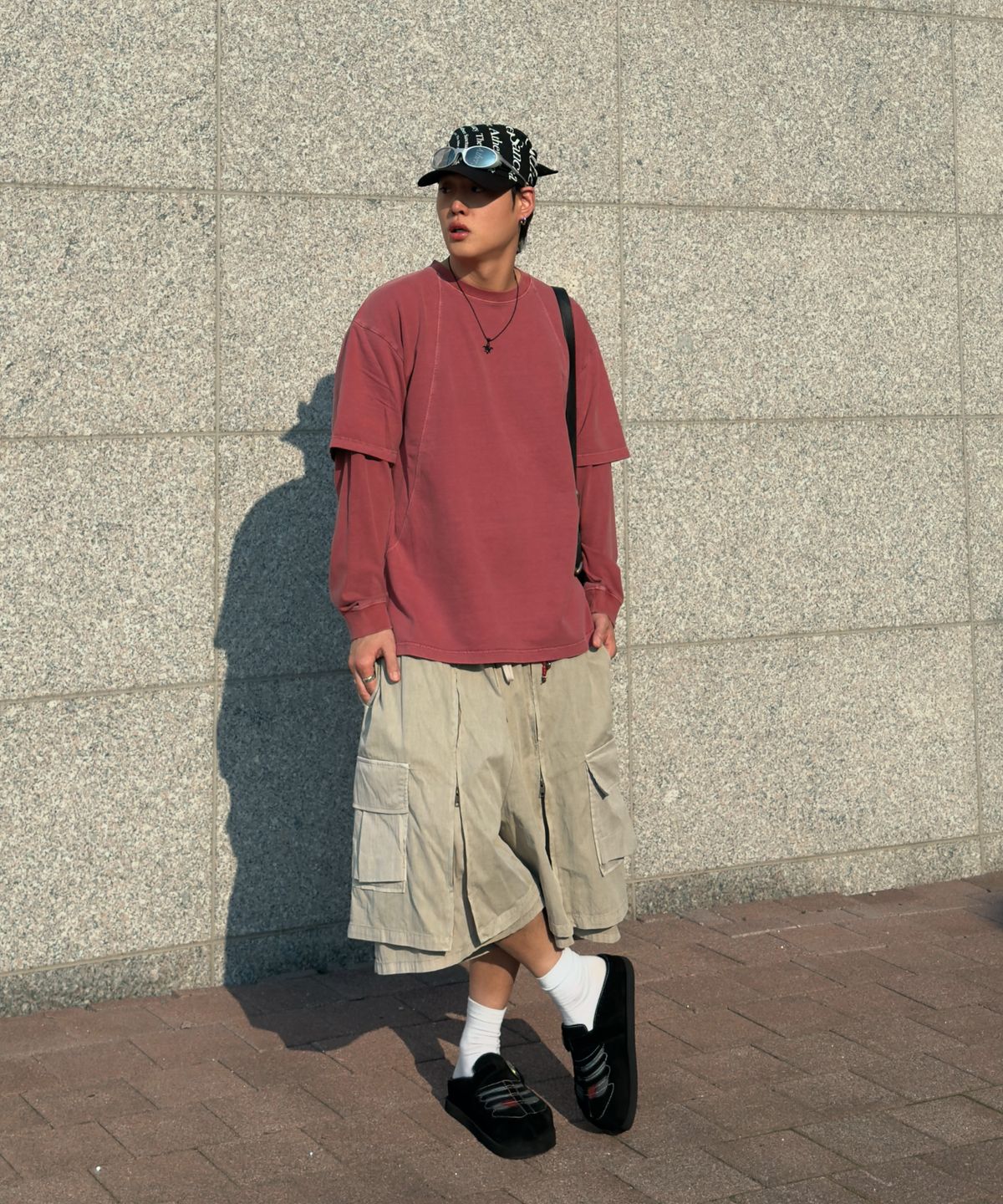노티카(NAUTICA) 83플래그 세일링 레이어드 롱슬리브 티셔츠(3colors) NTL4916