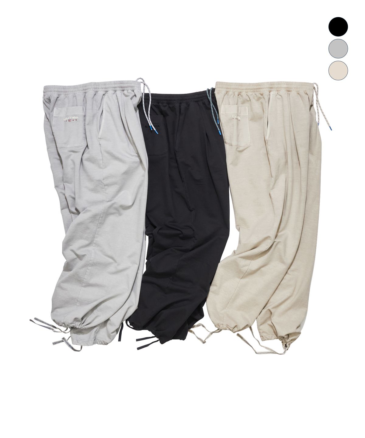 노티카(NAUTICA) 83플래그 와이드 스웨트팬츠(3colors) NPL7746