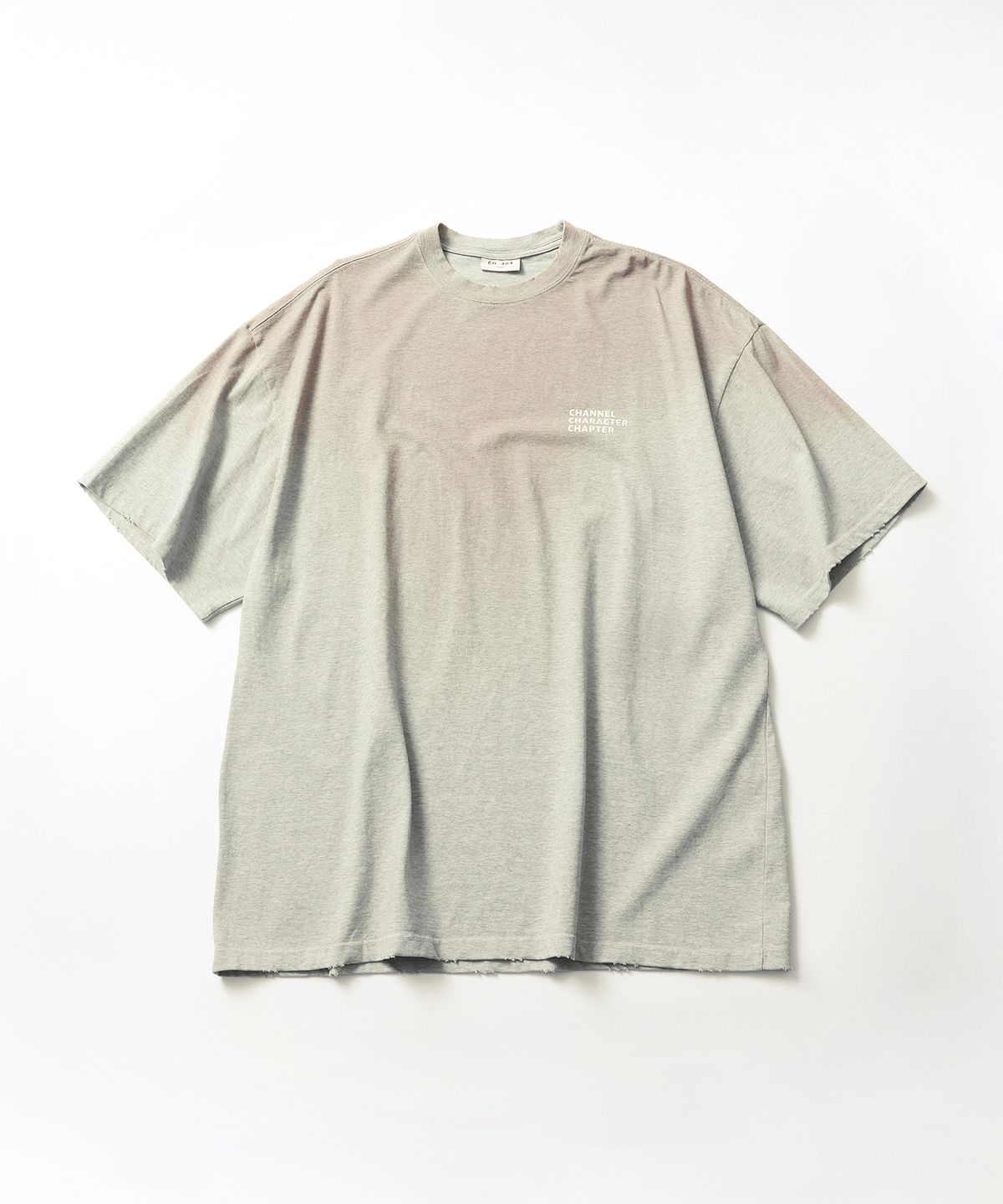 씨에이치사공사(CH.404) Signature LOGO TEE GRAY
