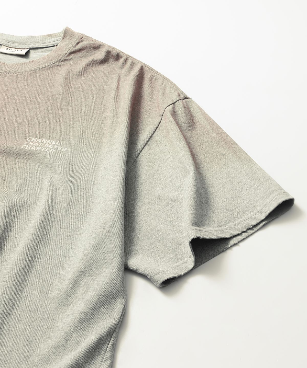 씨에이치사공사(CH.404) Signature LOGO TEE GRAY