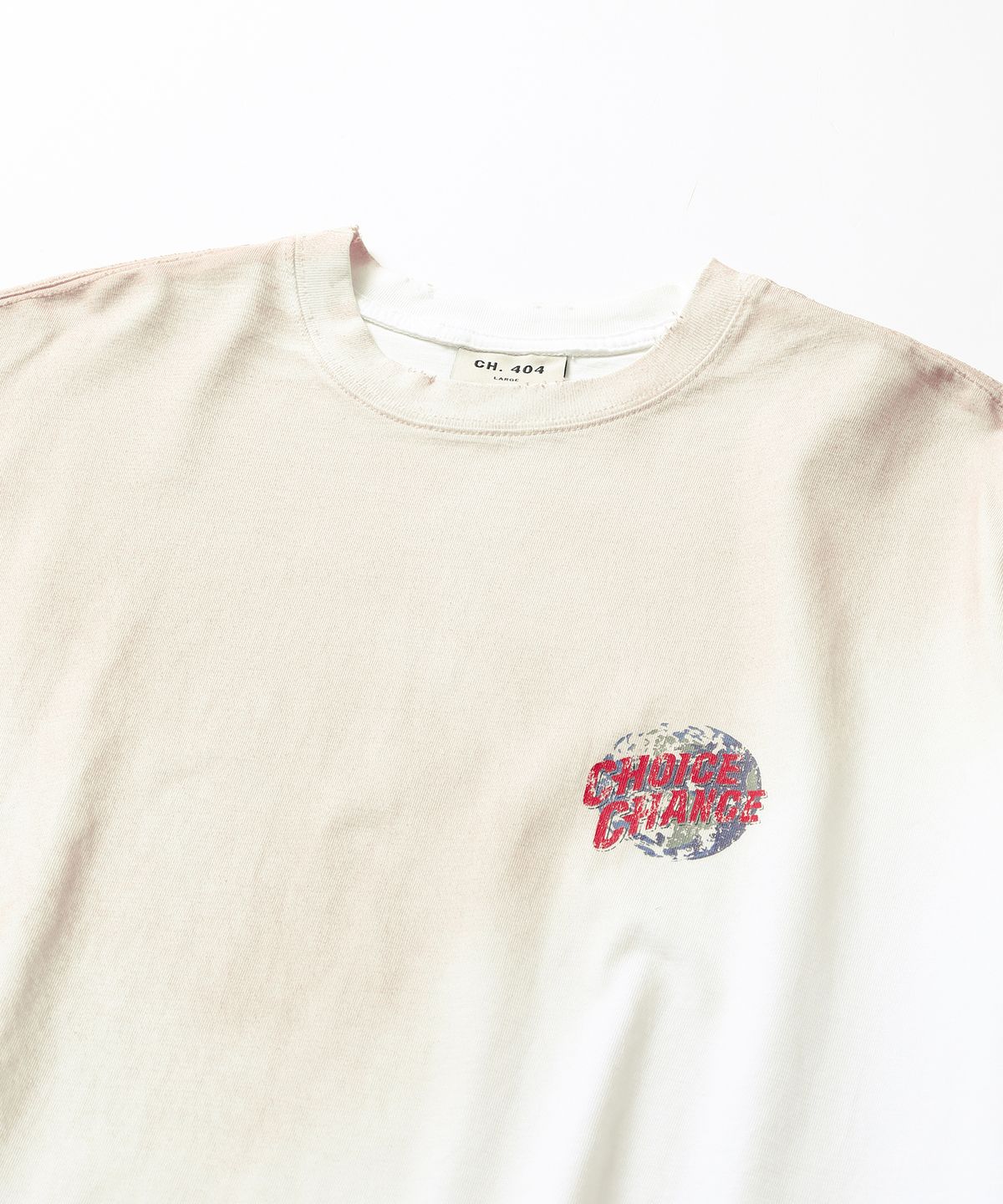 씨에이치사공사(CH.404) CHOICE CHANGE TEE WHITE
