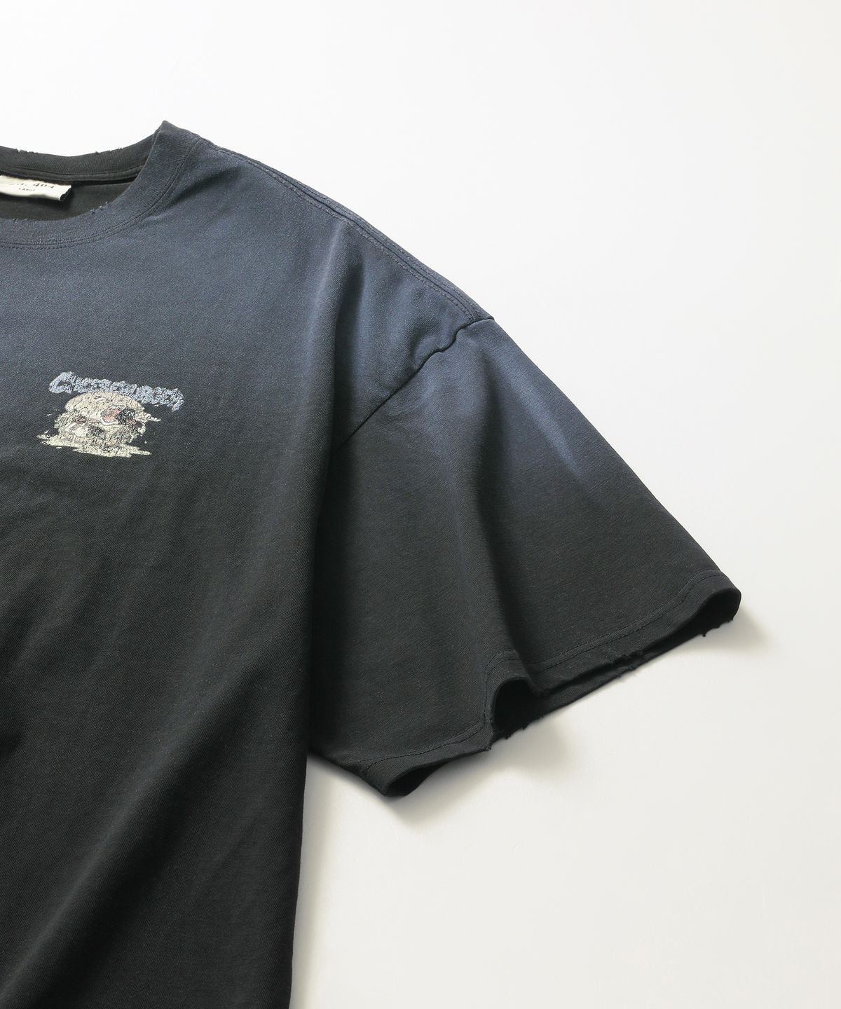 씨에이치사공사(CH.404) CHEESE BURGER TEE BLACK