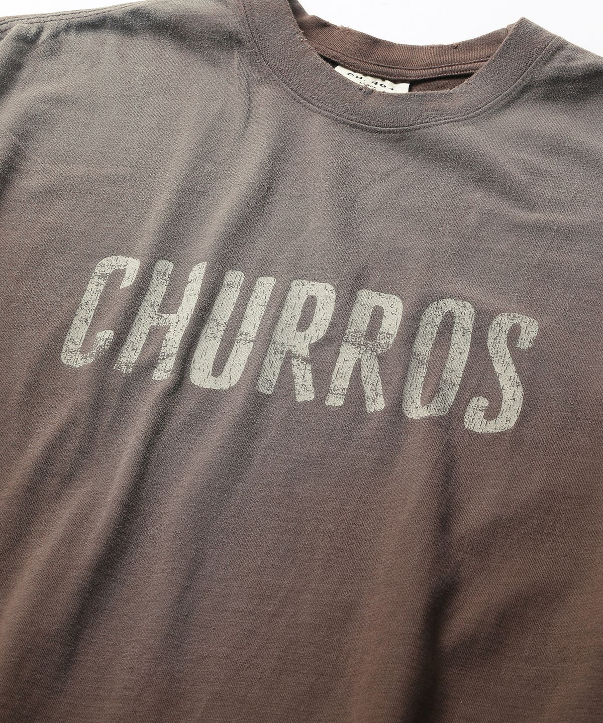 씨에이치사공사(CH.404) CHURROS TEE BROWN