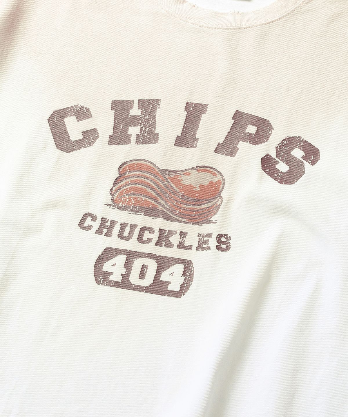 씨에이치사공사(CH.404) CHIPS TEE WHITE