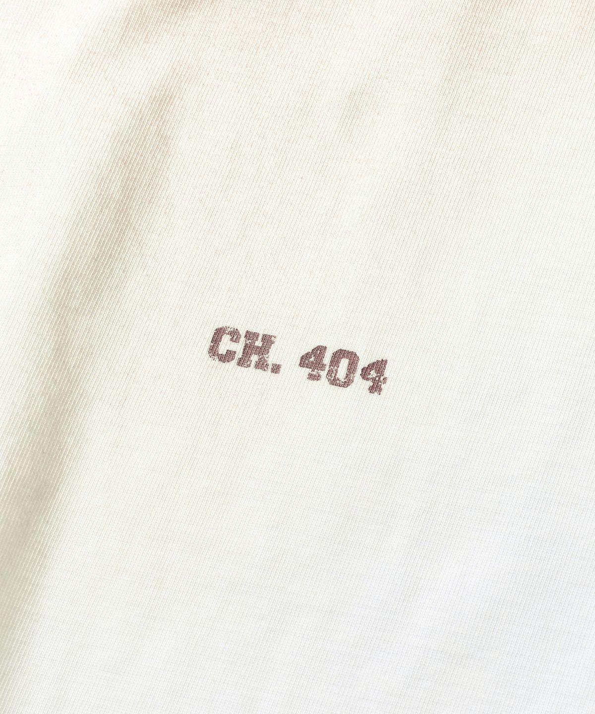 씨에이치사공사(CH.404) CHIPS TEE WHITE