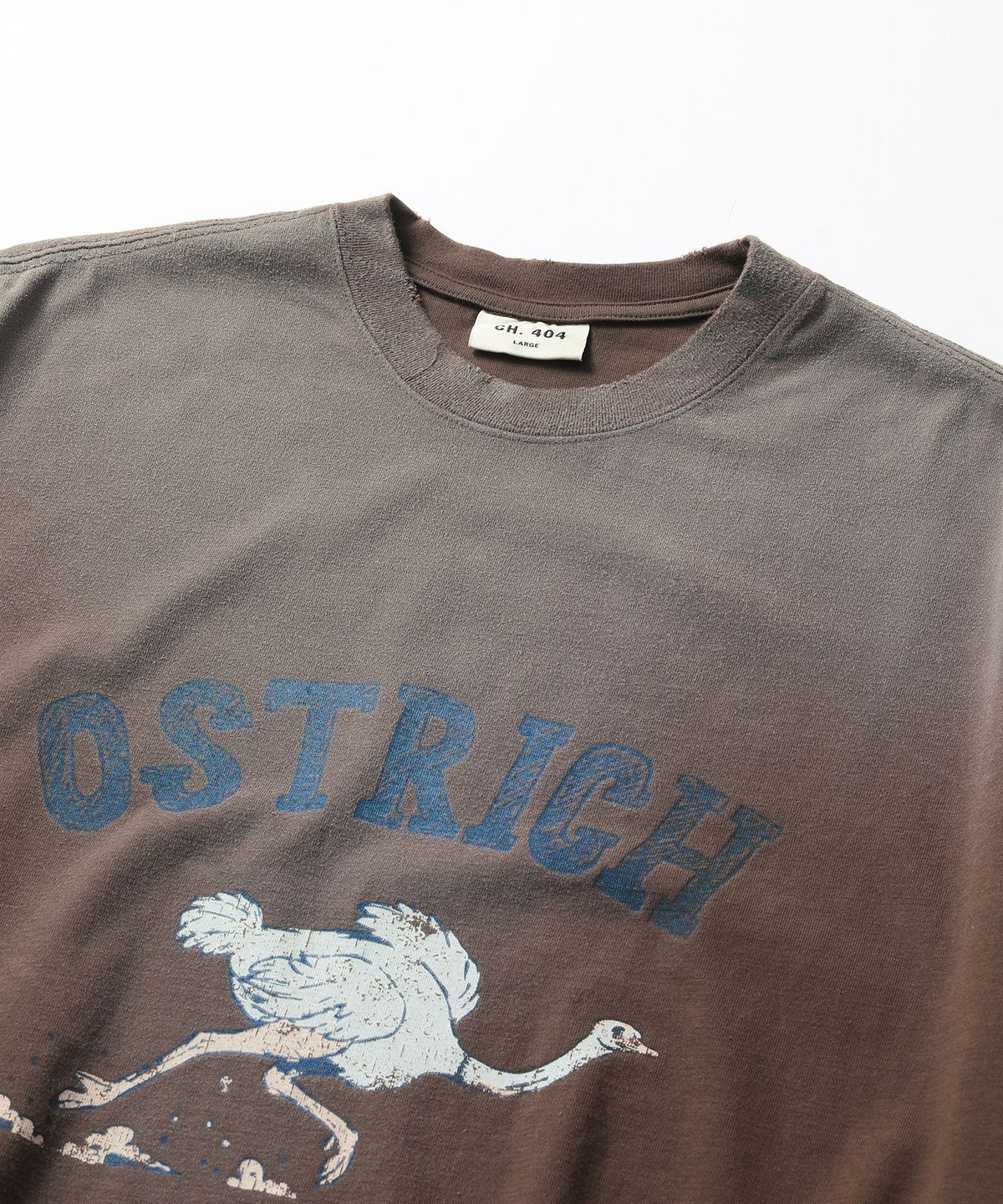 씨에이치사공사(CH.404) OSTRICH TEE BROWN