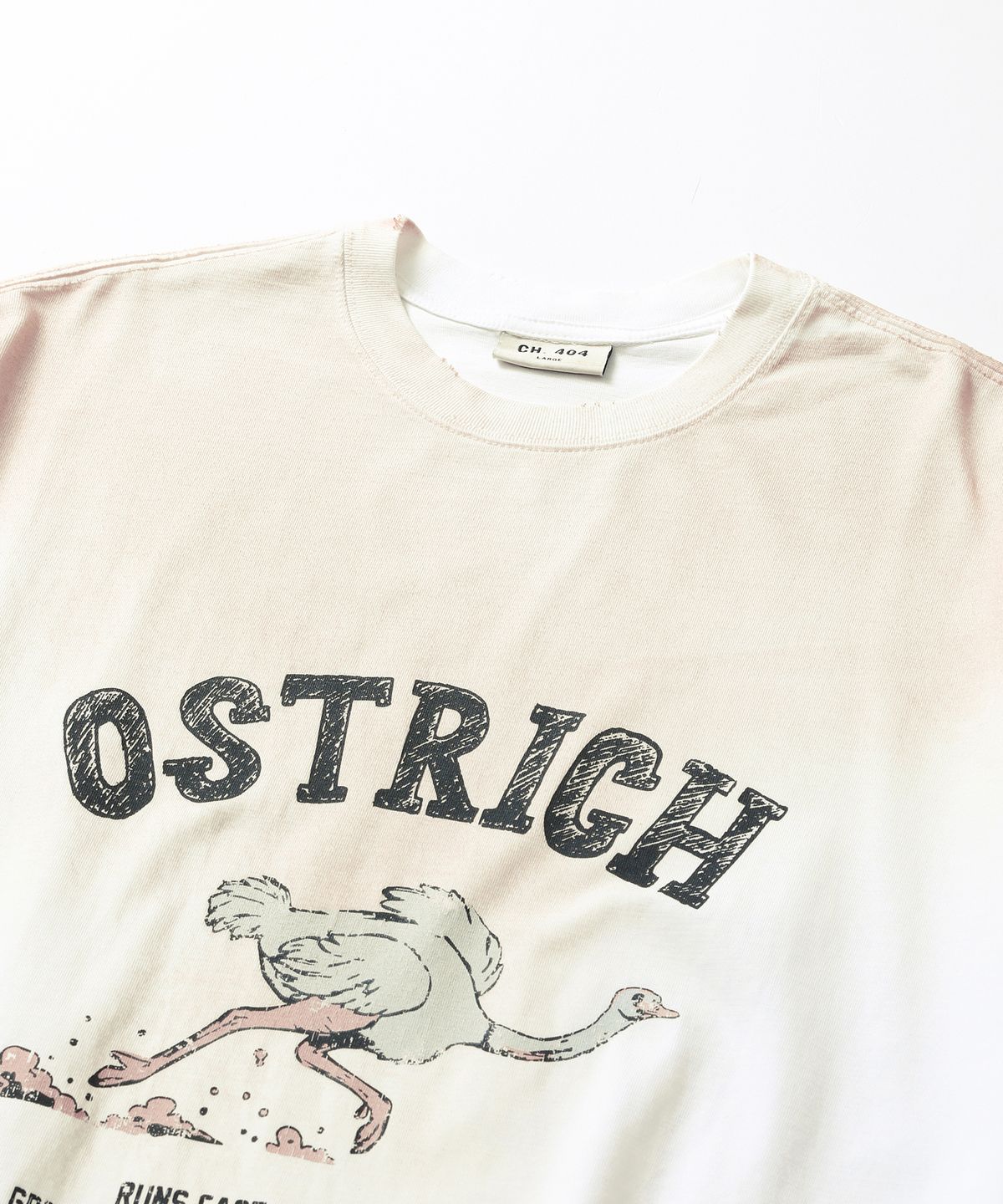 씨에이치사공사(CH.404) OSTRICH TEE WHITE