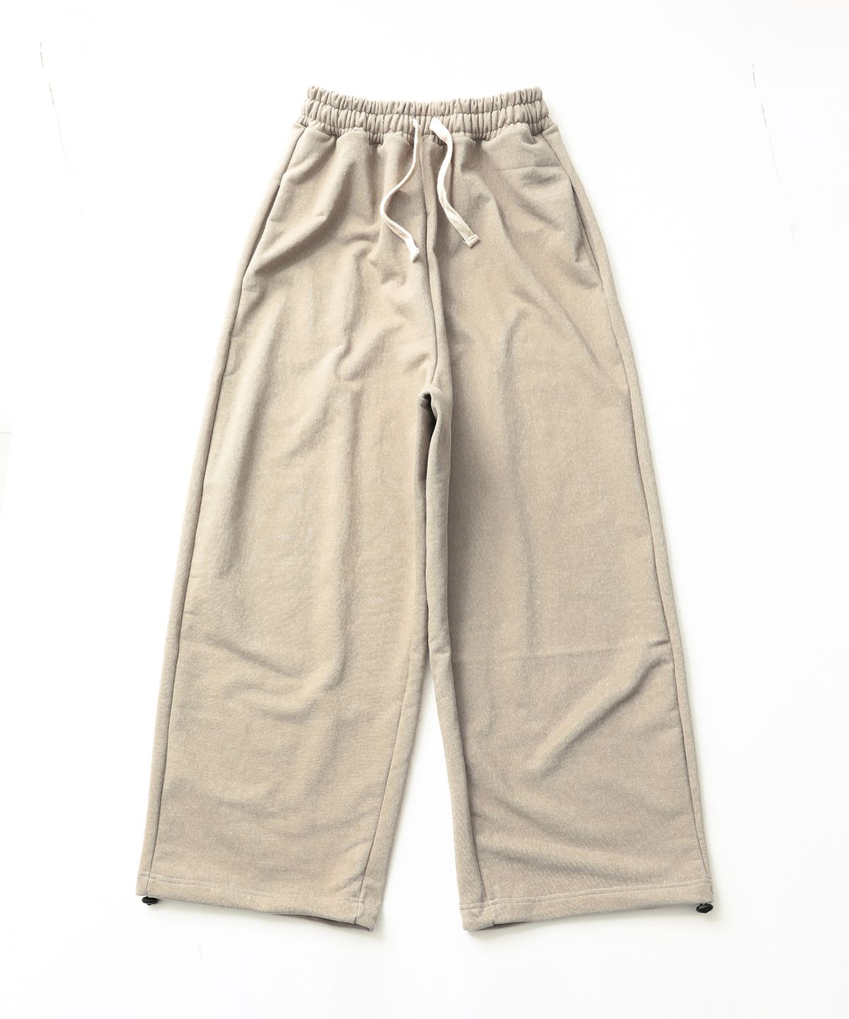 씨에이치사공사(CH.404) WIDE BAGGY SWEAT PANTS BEIGE