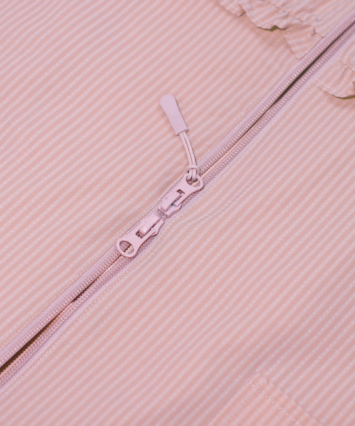 마스마룰즈 어패럴(MASMARULEZ APPAREL) Check Frill Windbreaker Jacket_Pink