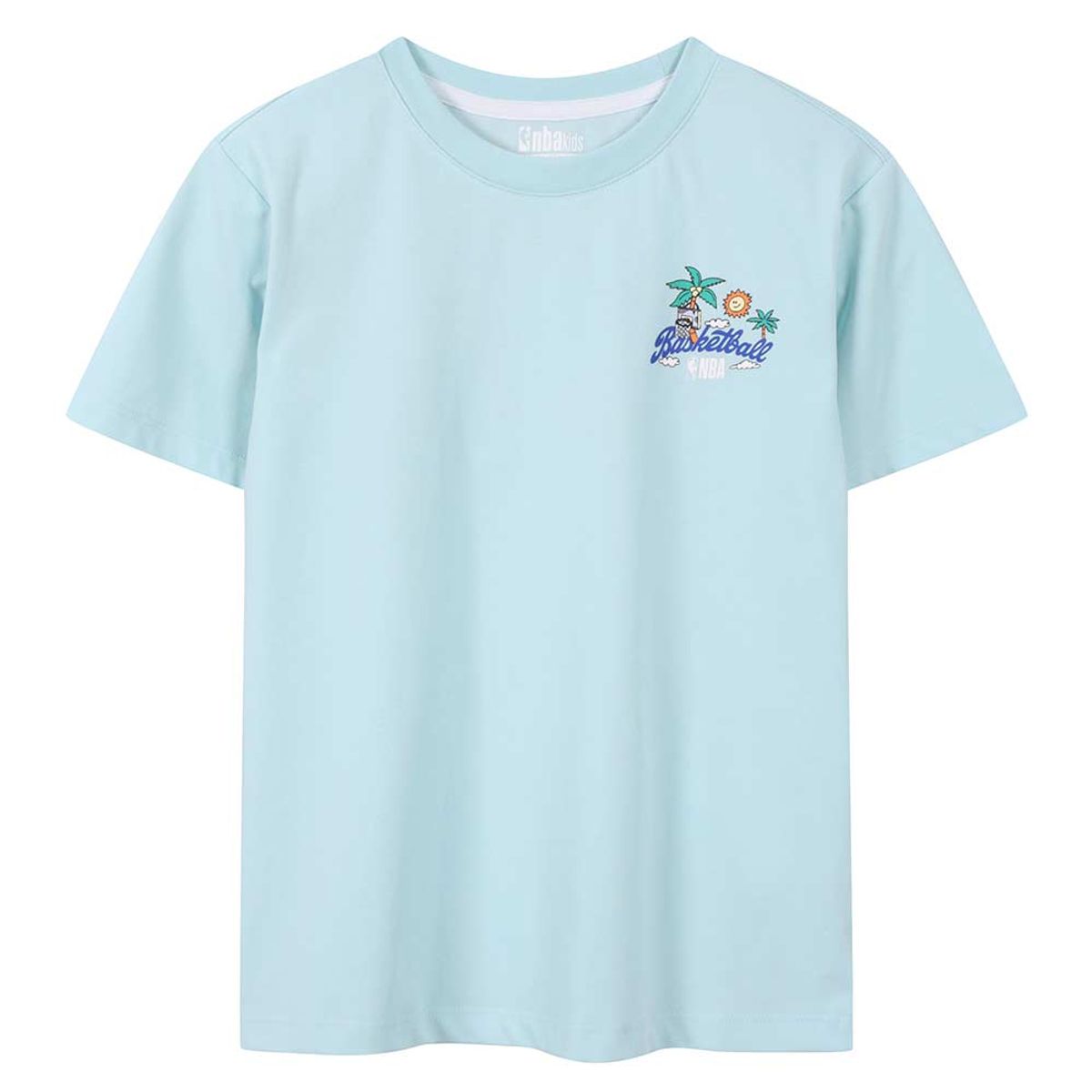 엔비에이 키즈(NBA KIDS) NBA 홀리데이 그래픽 반팔 티셔츠(K262TS220P) 민트