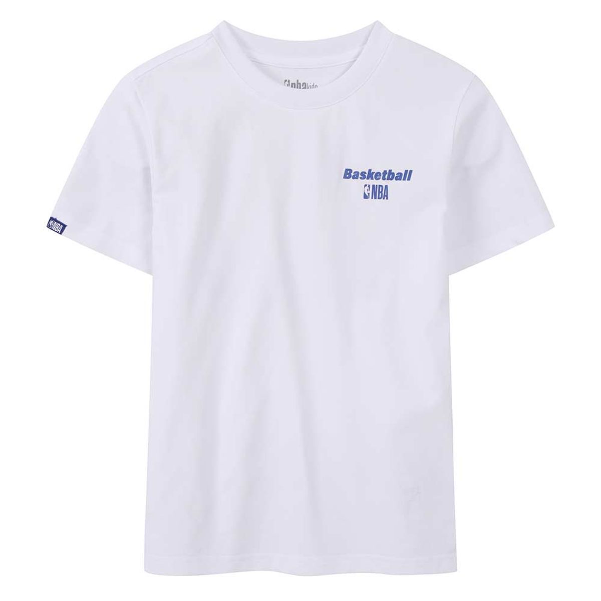 엔비에이 키즈(NBA KIDS) 썸머 코트그래픽 반팔티(K262TS170P) 화이트