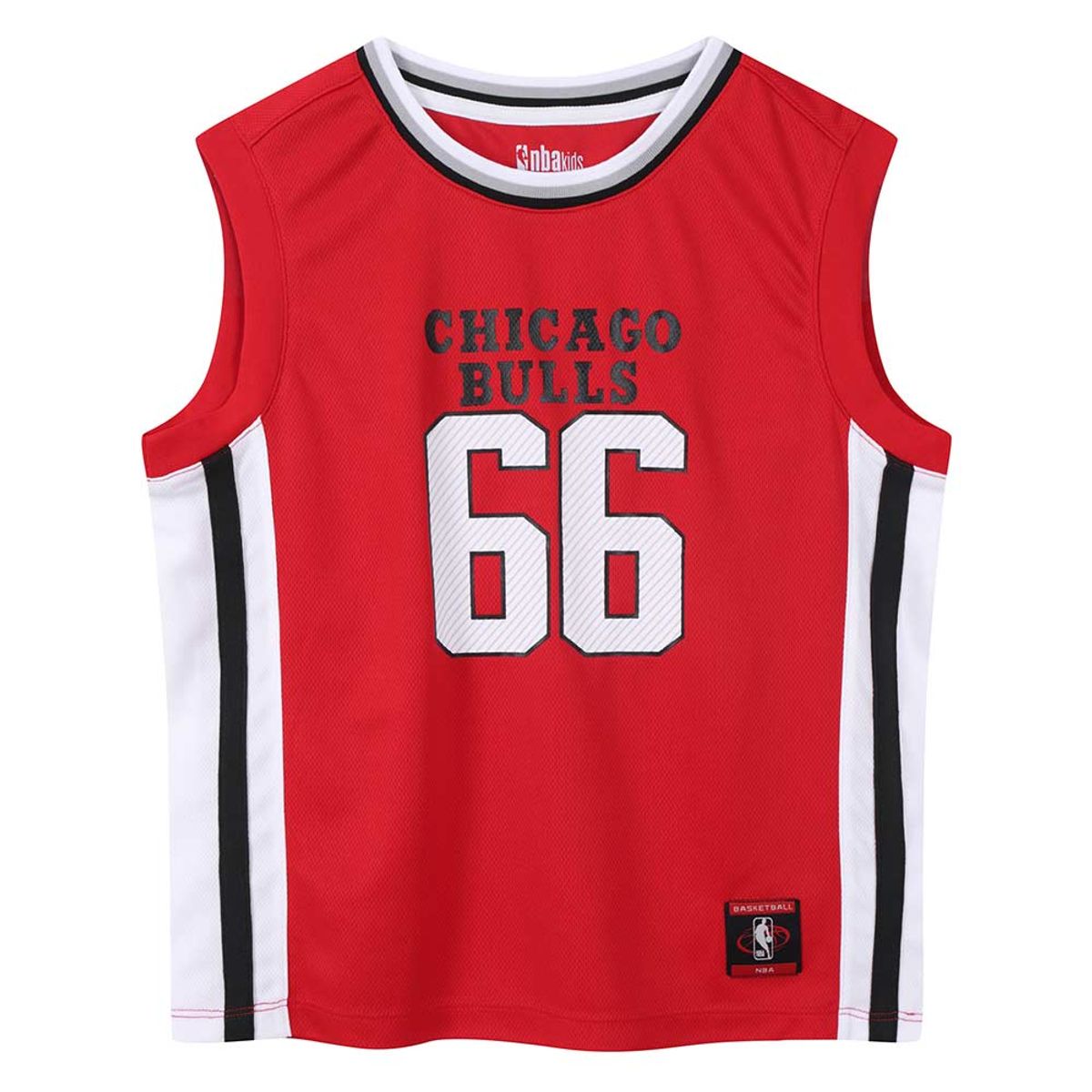 엔비에이 키즈(NBA KIDS) 팀 어센틱 유니폼 메쉬 나시티(K262TS062P) 레드