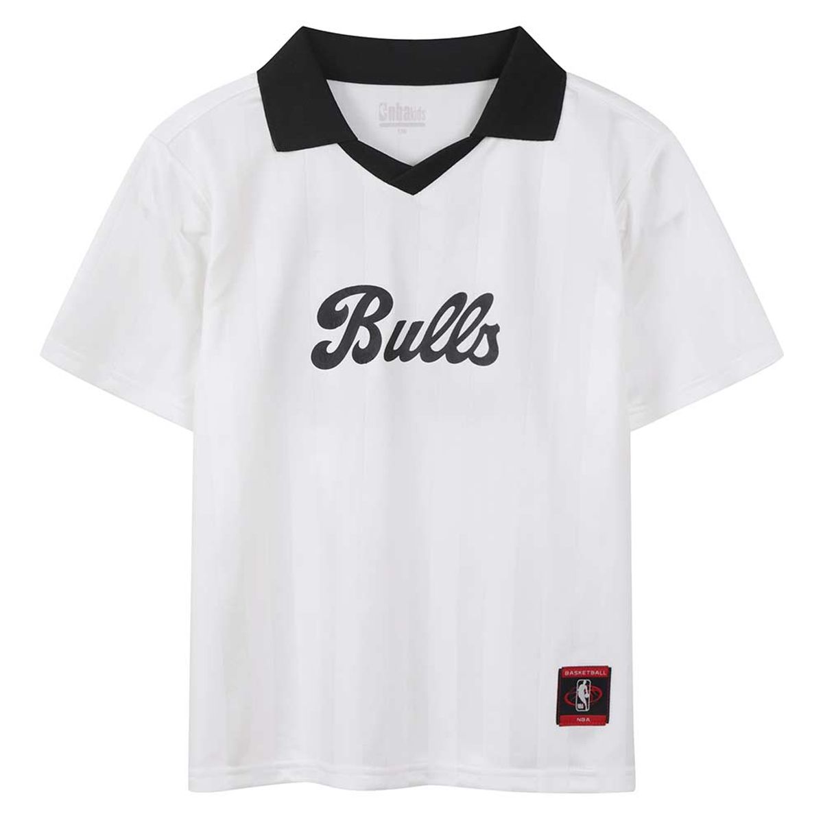 엔비에이 키즈(NBA KIDS) 팀 어센틱 자카드 카라반팔티(K262TS020P) 화이트