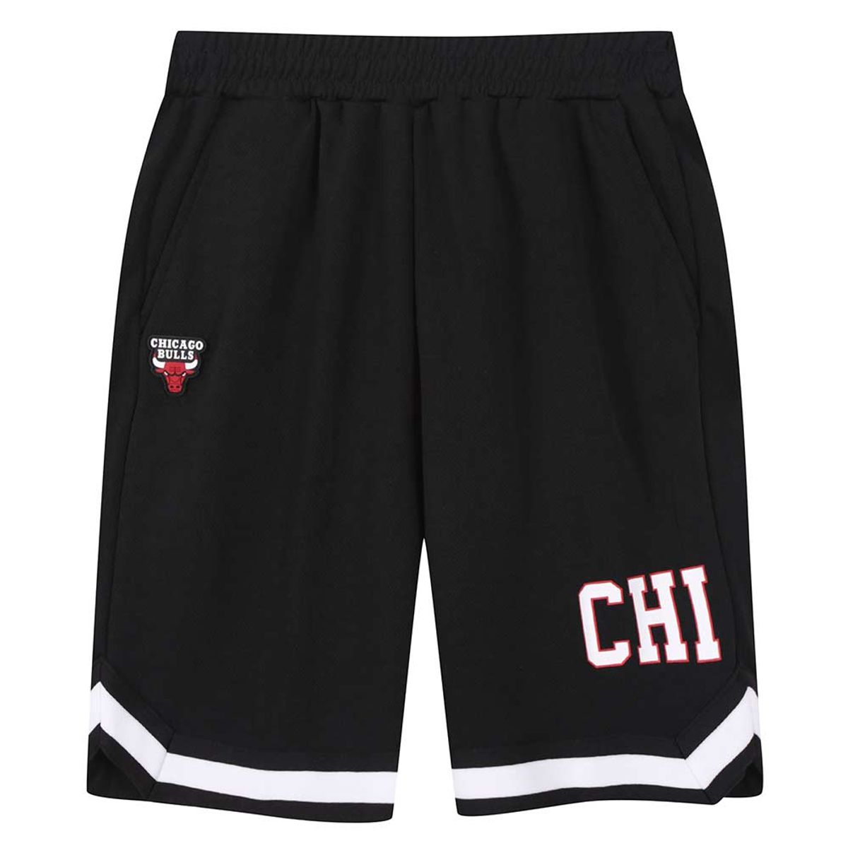 엔비에이 키즈(NBA KIDS) 팀 어센틱 메쉬 버뮤다 6부 팬츠(K262TP060P) 블랙