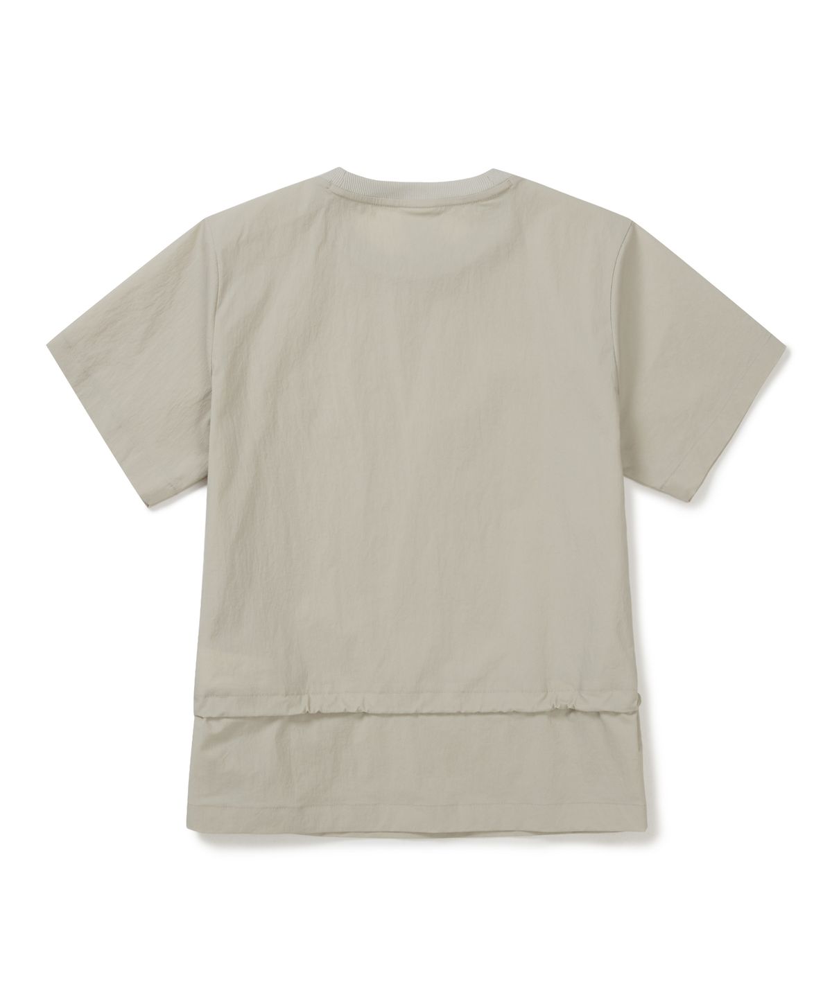 스노우피크 어패럴(SNOWPEAK APPAREL) 루트 여성 스트링 반팔 티셔츠 (S26MWRTS63) Light Beige
