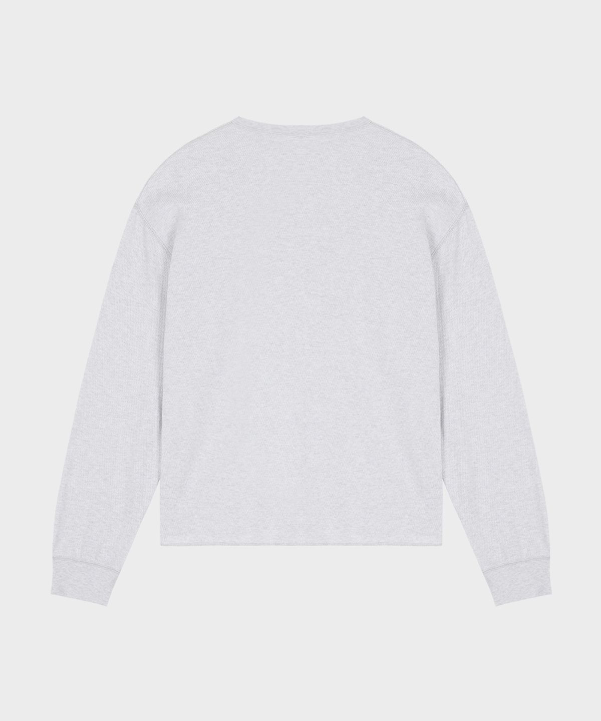 테일던(TAILDERN) Waffle Long-Sleeve T-shirt Melange
