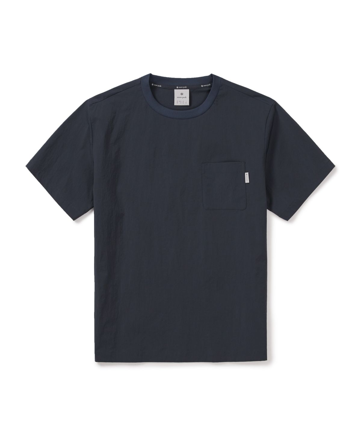 스노우피크 어패럴(SNOWPEAK APPAREL) 루트 베이직 반팔 티셔츠 (S26MURTS80) Vintage Blue