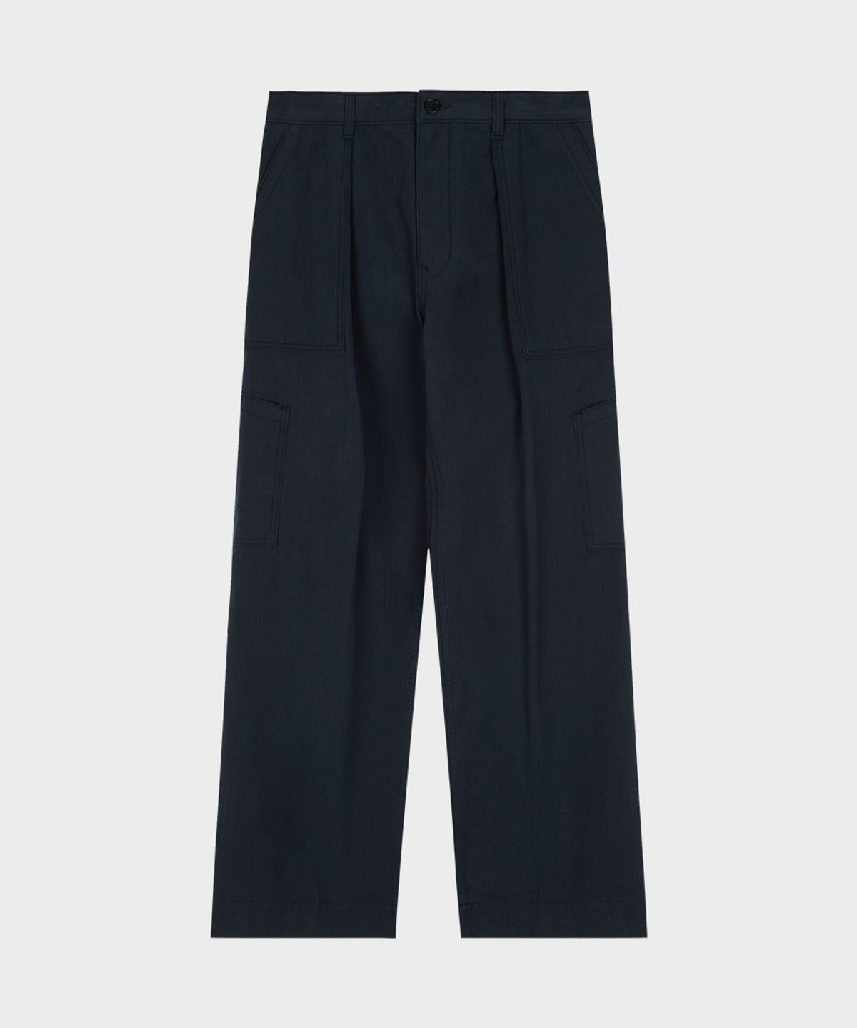 테일던(TAILDERN) Cotton Cargo Pants Navy