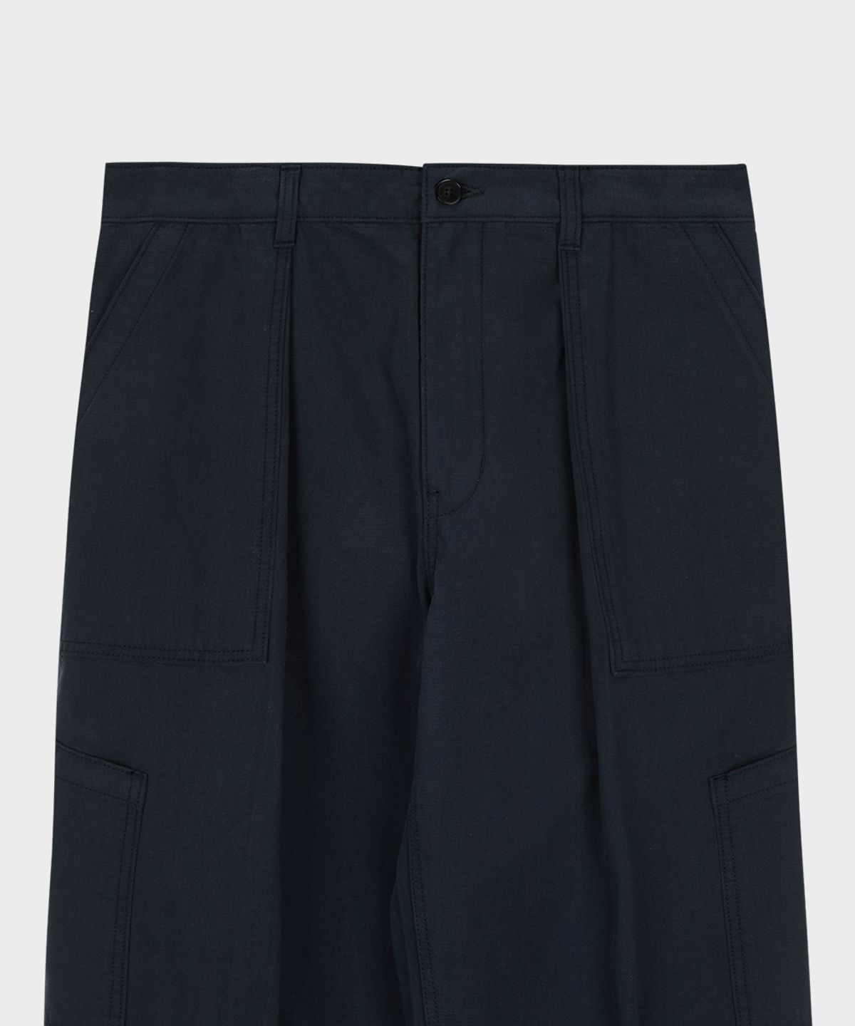 테일던(TAILDERN) Cotton Cargo Pants Navy