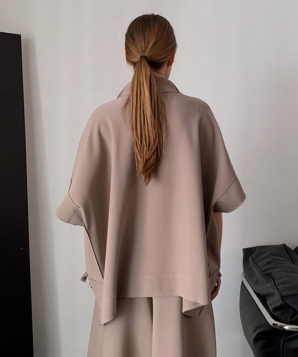 바스카라(VASCARA) Amur String Short-Sleeved Zip-Up Jacket (3colors)