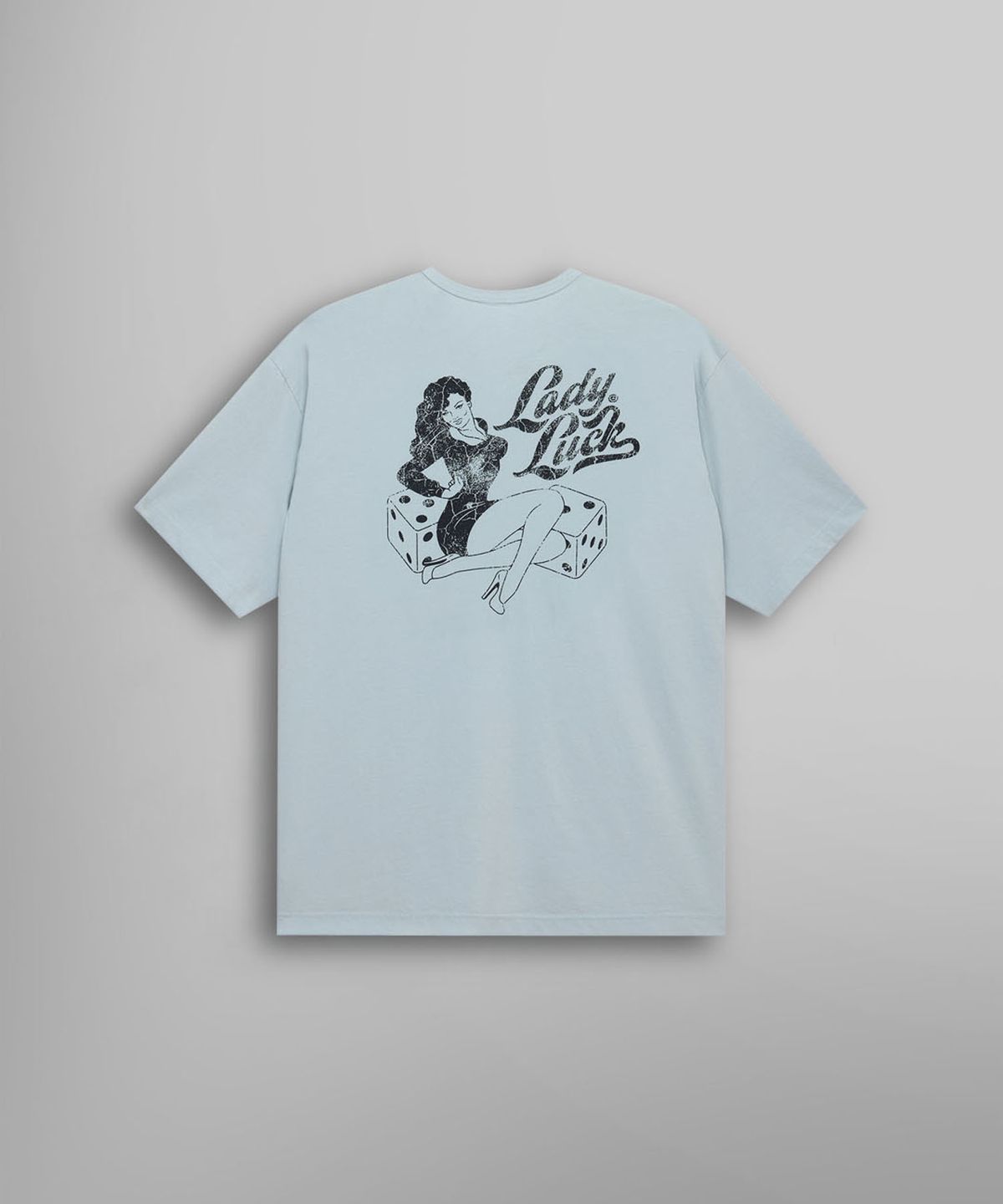 알파 인더스트리(ALPHA INDUSTRIES) 릴랙스드 레이디 럭 티셔츠 미스트