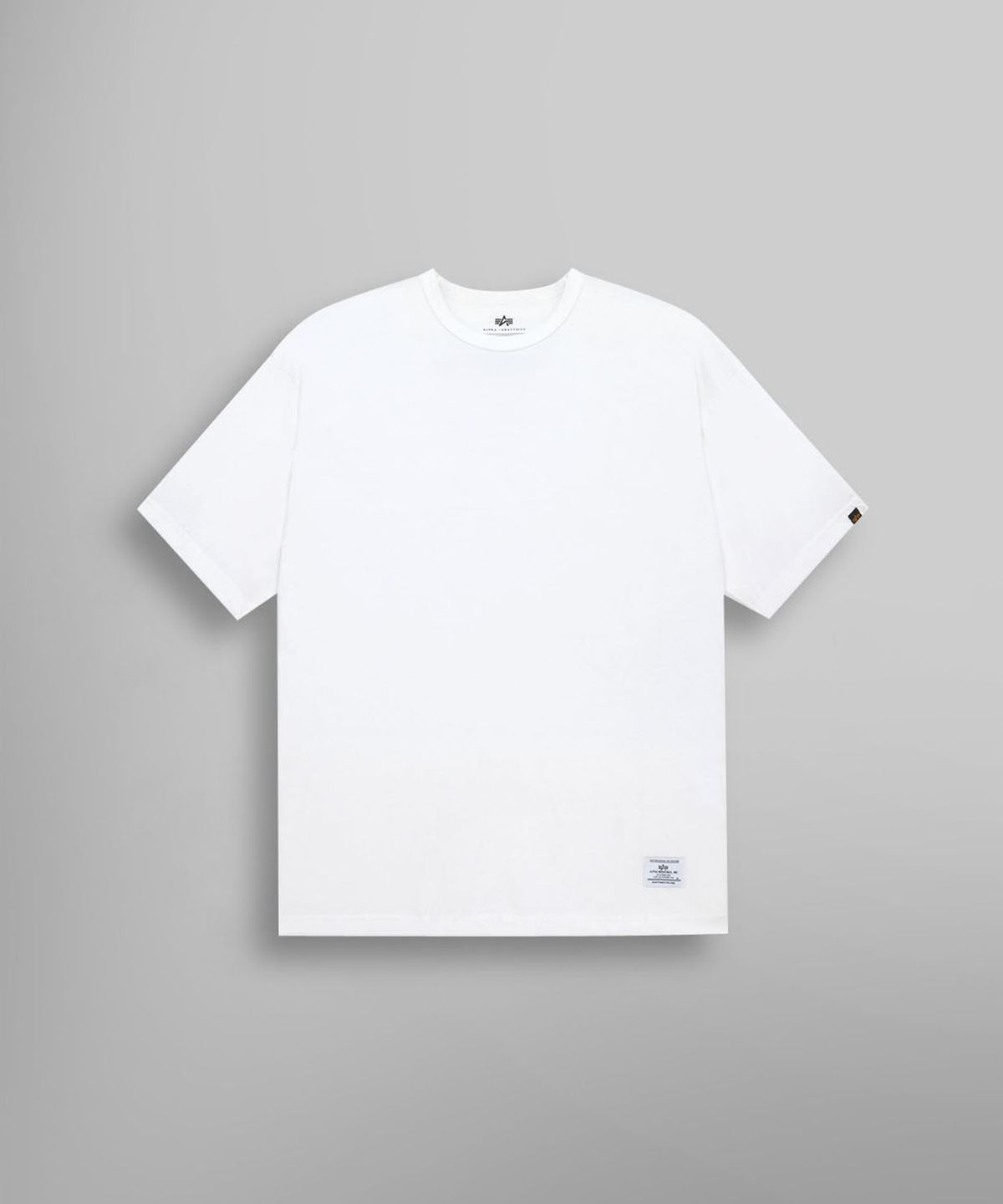 알파 인더스트리(ALPHA INDUSTRIES) 릴랙스드 알파 엔젤스 티셔츠 화이트