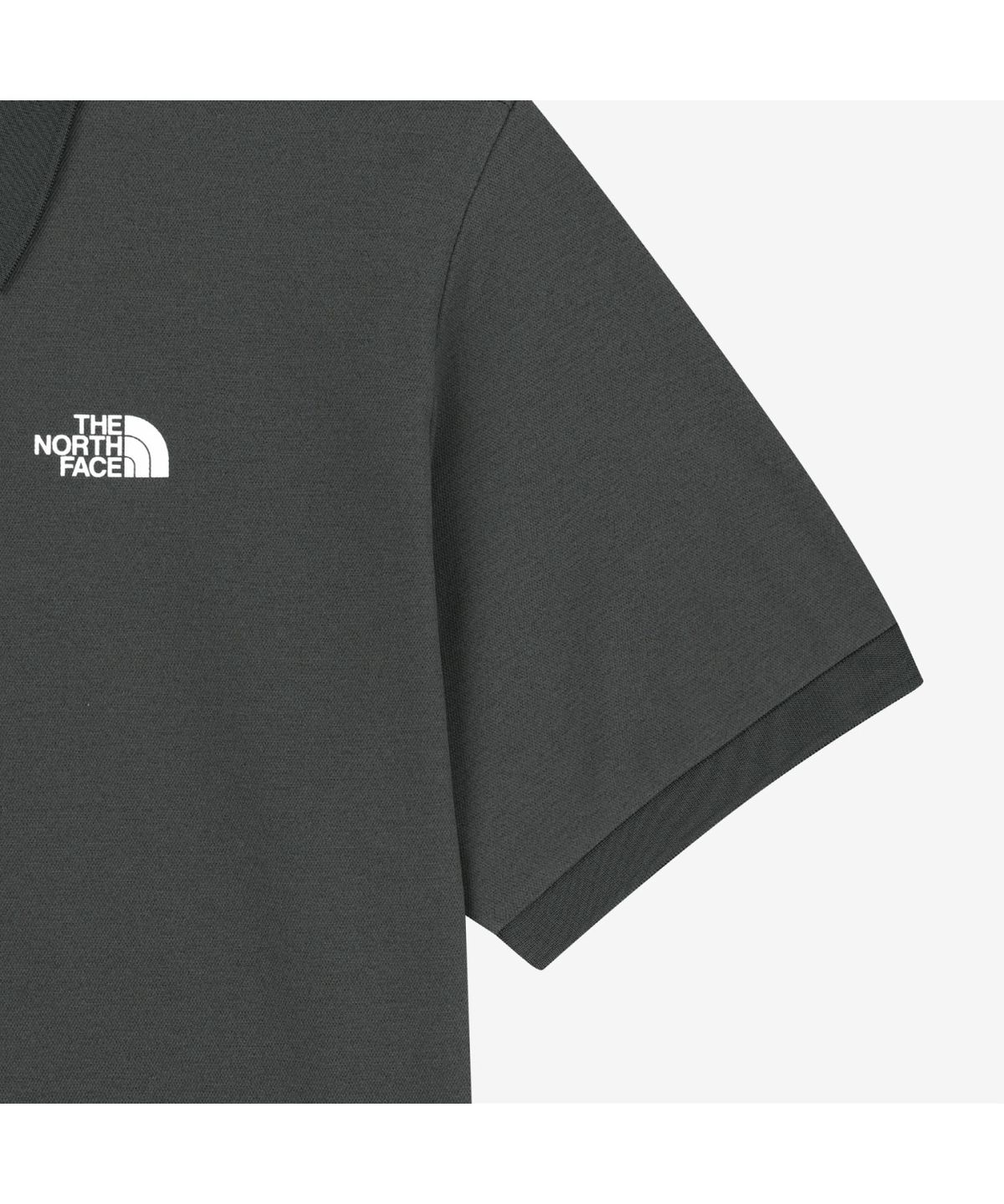 노스페이스(THE NORTH FACE) NT7PS01K 베이든 반팔 폴로 CHARCOAL GREY