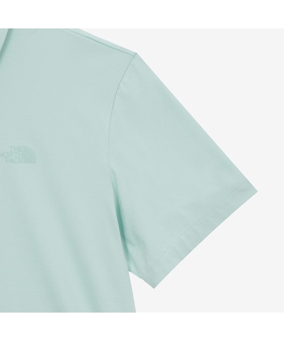 노스페이스(THE NORTH FACE) NT7PS08C 남성 올데이 반팔 폴로 MINT
