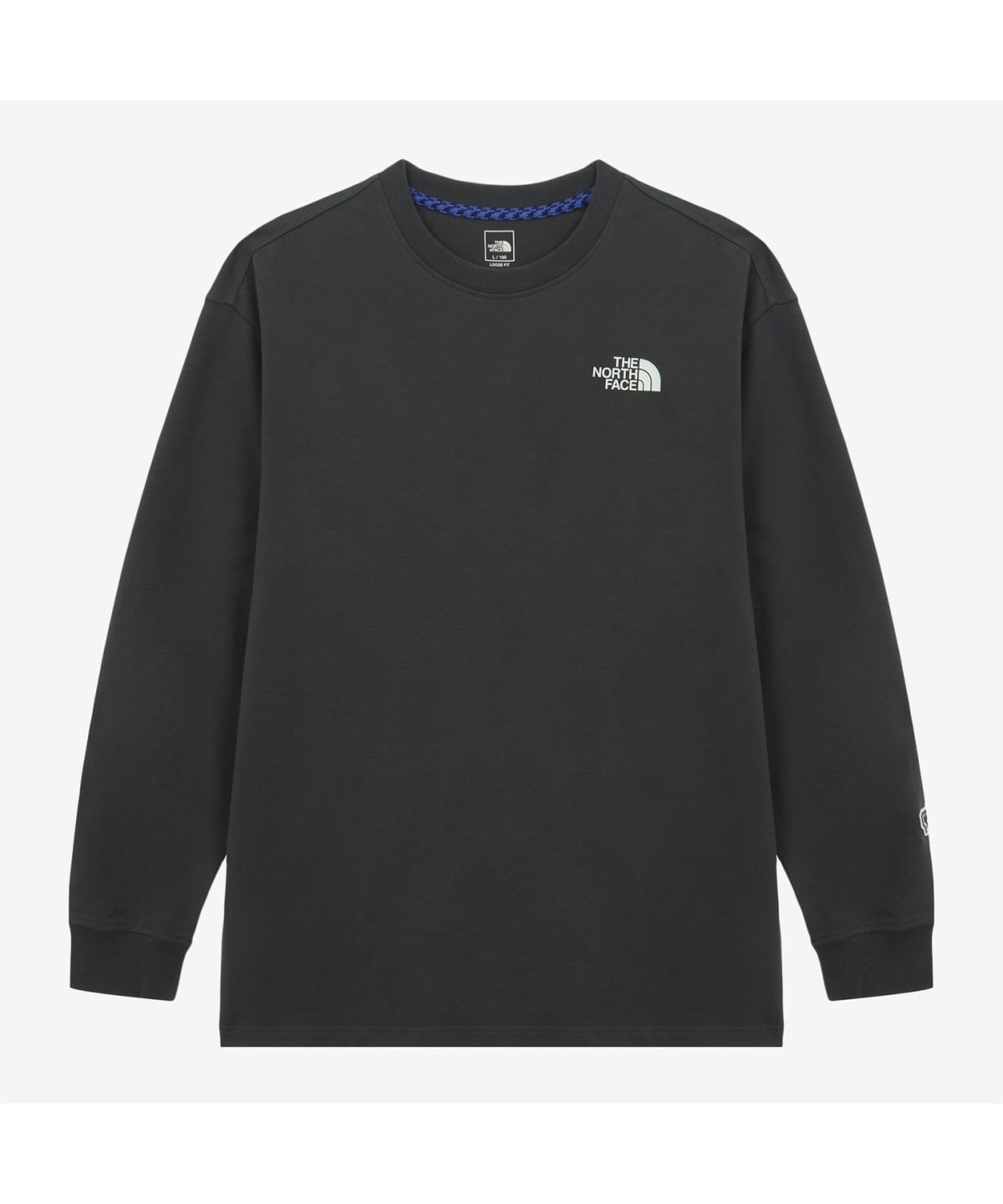 노스페이스(THE NORTH FACE) NT7TS00A 남성 오버월 긴팔 티 CHARCOAL