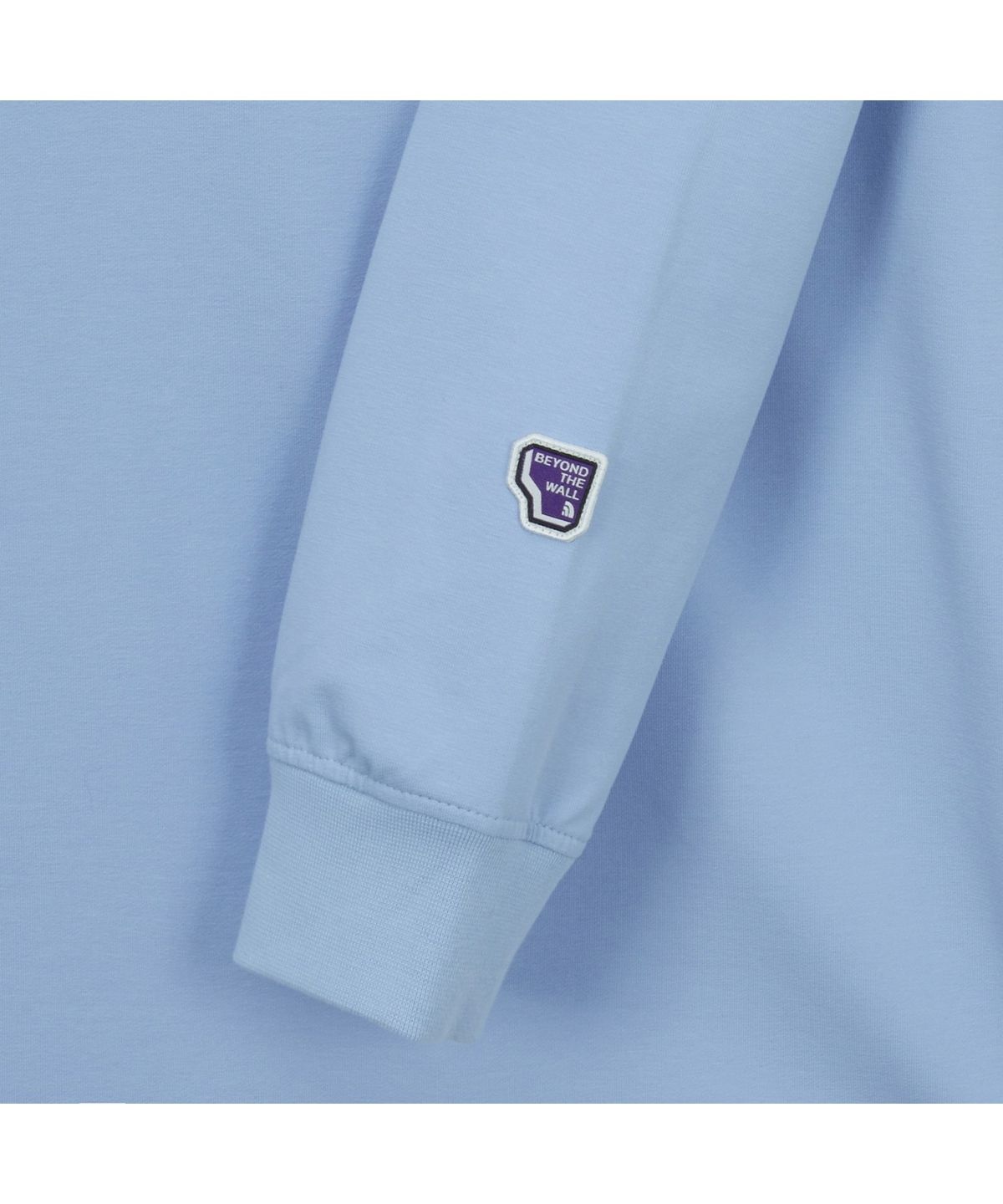 노스페이스(THE NORTH FACE) NT7TS00C 남성 오버월 긴팔 티 PASTEL BLUE