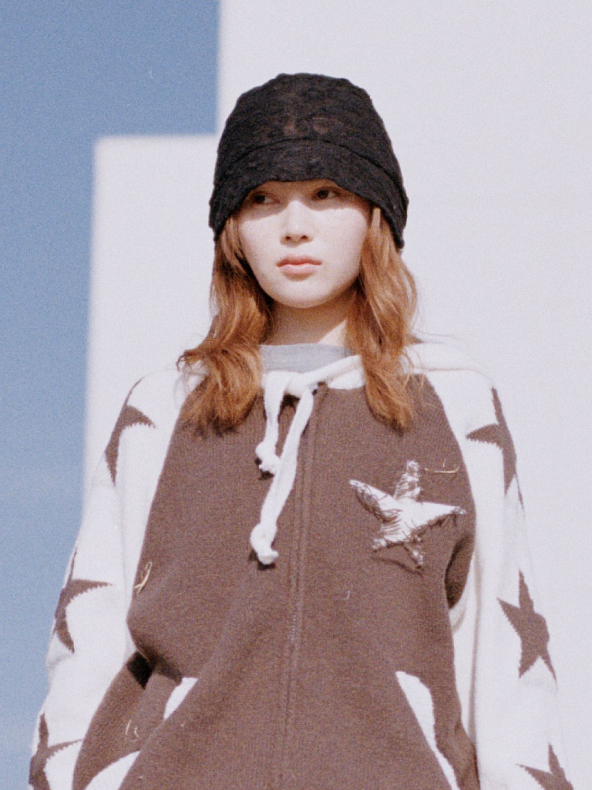 포에지담(POESIEDAME) FLORE TERRY BEANIE IN BLACK