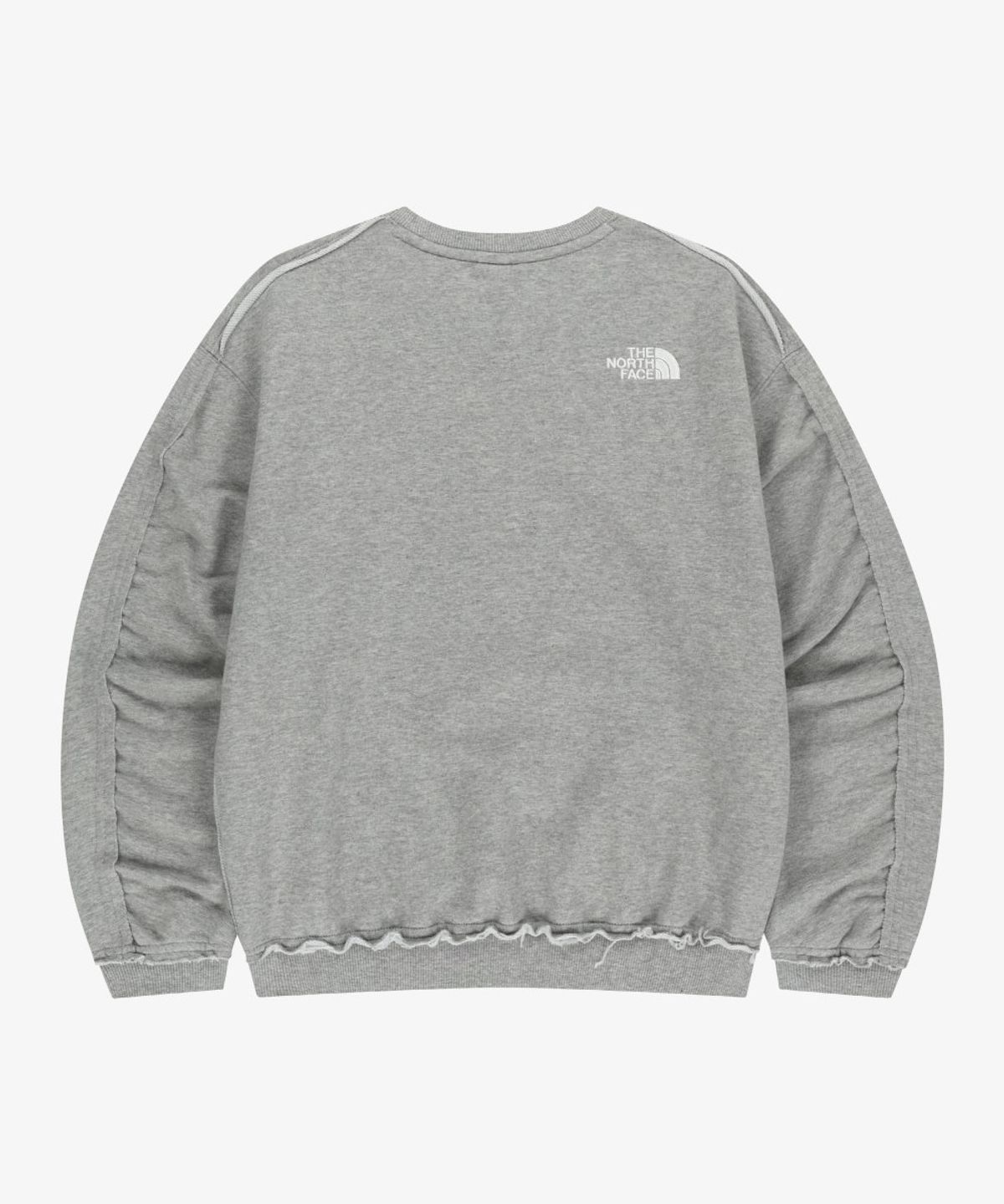 노스페이스(THE NORTH FACE) NM5MS08K 화이트라벨 익스플로어 스웨트셔츠 MELANGE GREY