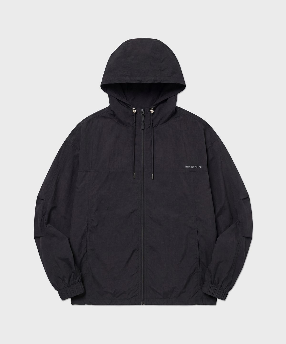 마스마룰즈 어패럴(MASMARULEZ APPAREL) Essential Two Way Light Windbreaker_Black