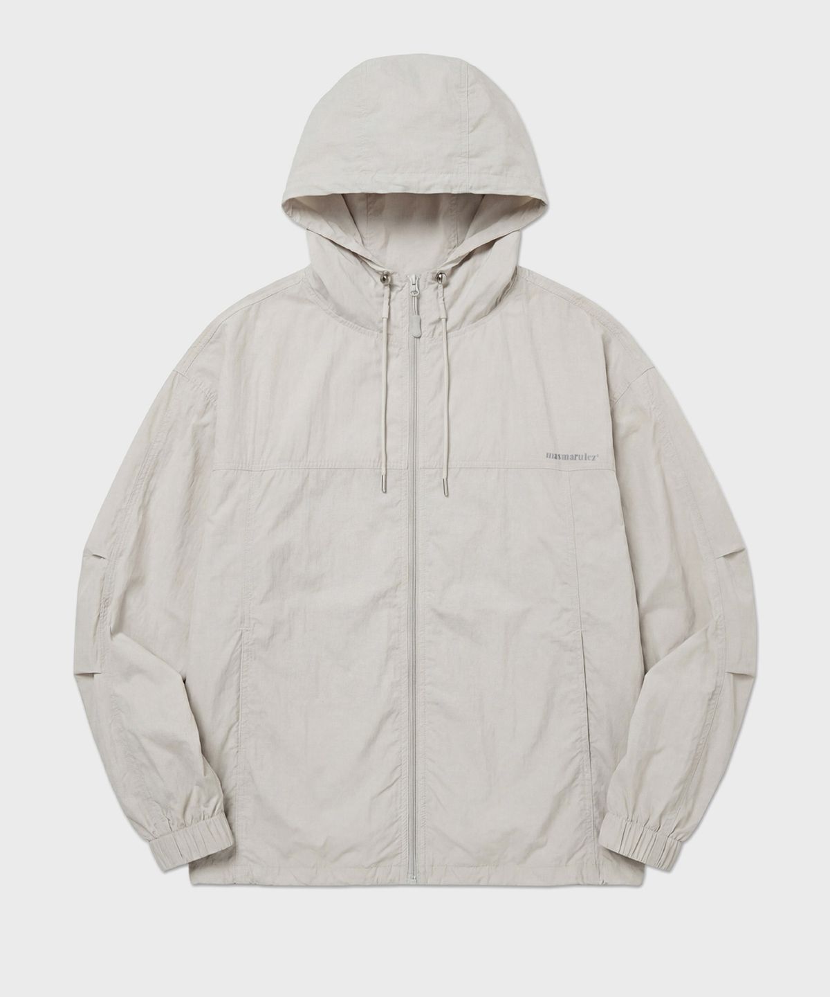 마스마룰즈 어패럴(MASMARULEZ APPAREL) Essential Two Way Light Windbreaker_Light Gray