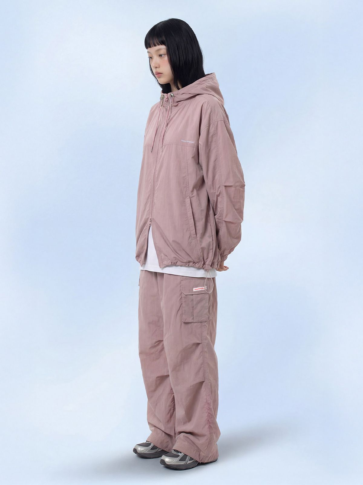마스마룰즈 어패럴(MASMARULEZ APPAREL) Essential Two Way Light Windbreaker_Indie Pink
