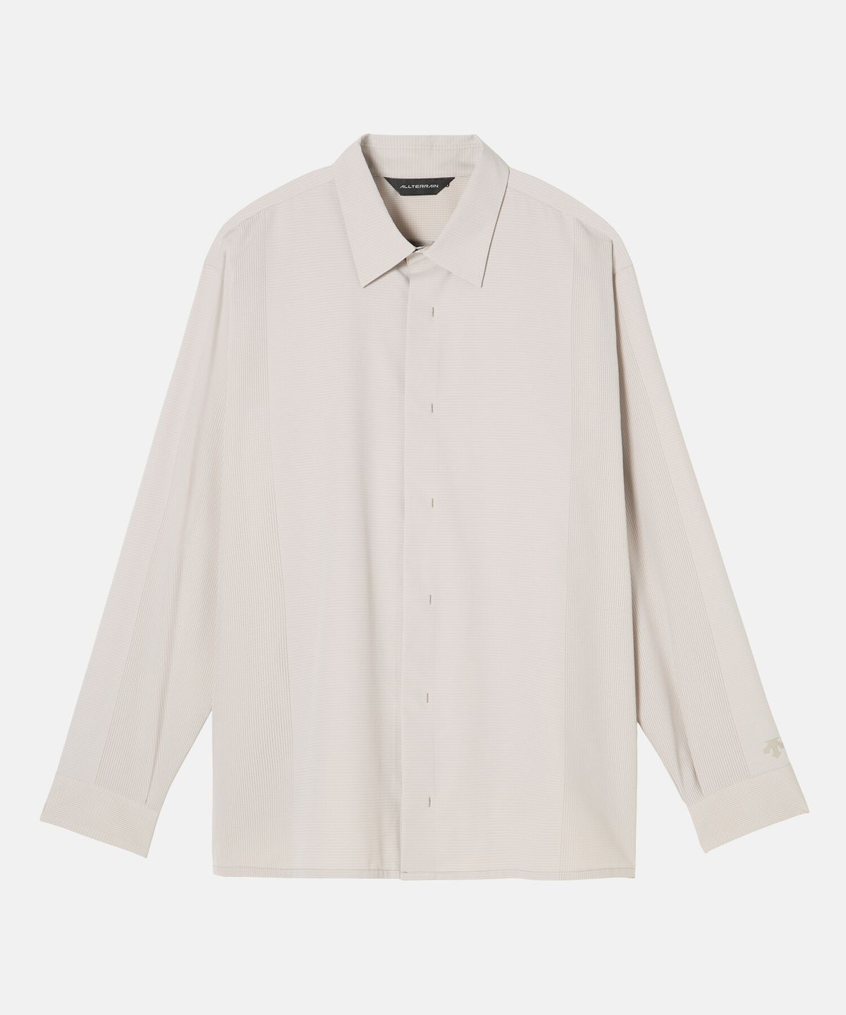 데상트(DESCENTE) [ALLTERRAIN] SCHEMATECH AIR L/S SHIRT 그레이 SR111KSR21