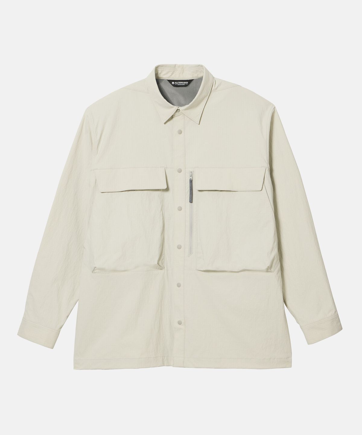 데상트(DESCENTE) [ALLTERRAIN 81] CORDURA RIPSTOP LONG SLEEVE SHACKET 화이트 SR113KSR23