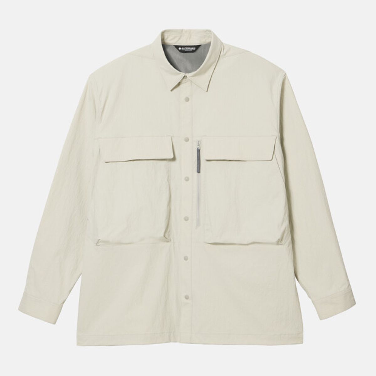 데상트(DESCENTE) [ALLTERRAIN 81] CORDURA RIPSTOP LONG SLEEVE SHACKET 화이트 SR113KSR23