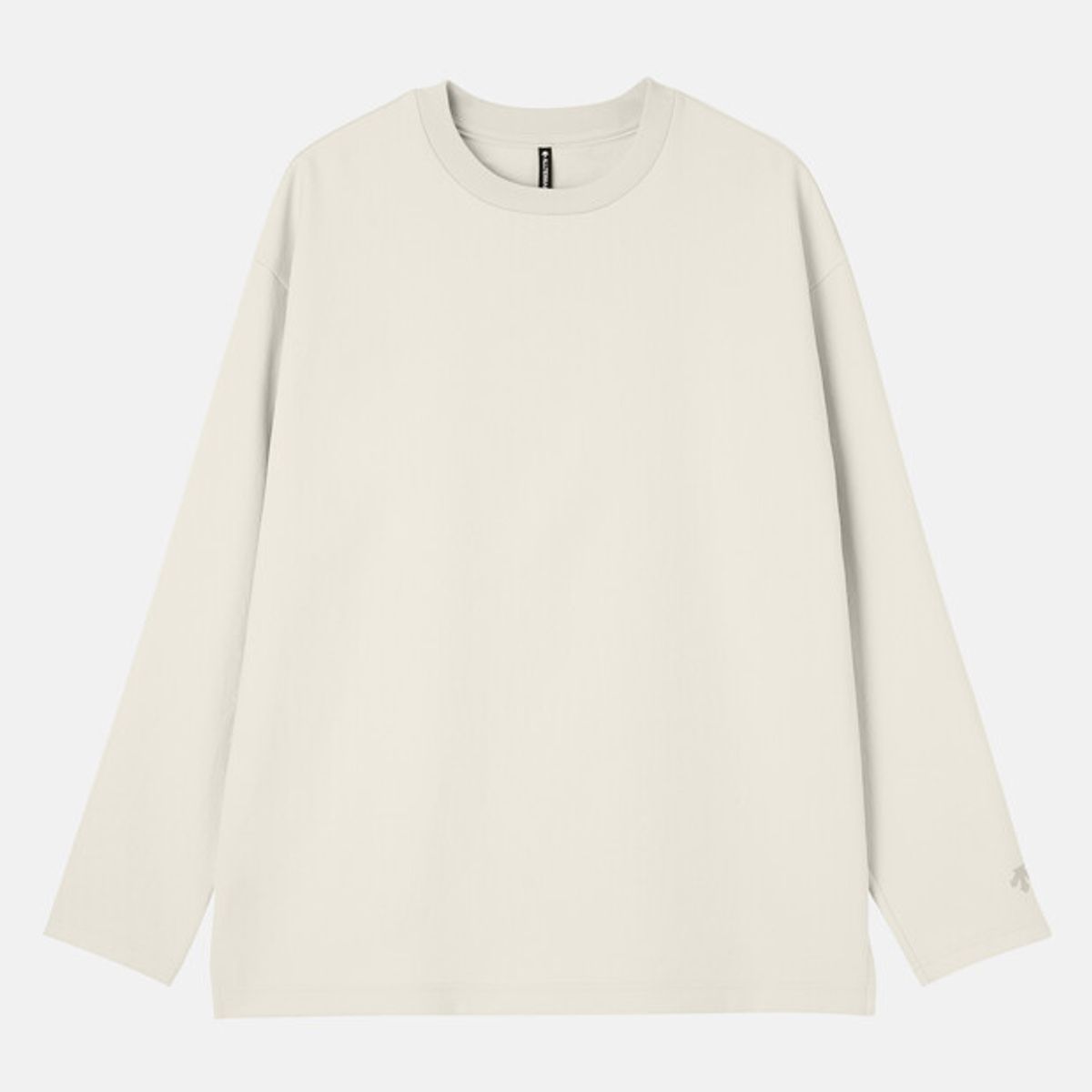 데상트(DESCENTE) [ALLTERRAIN I/O] STRETCH TWILL LONG SLEEVE T-SHIRT 화이트 SR113KTL13