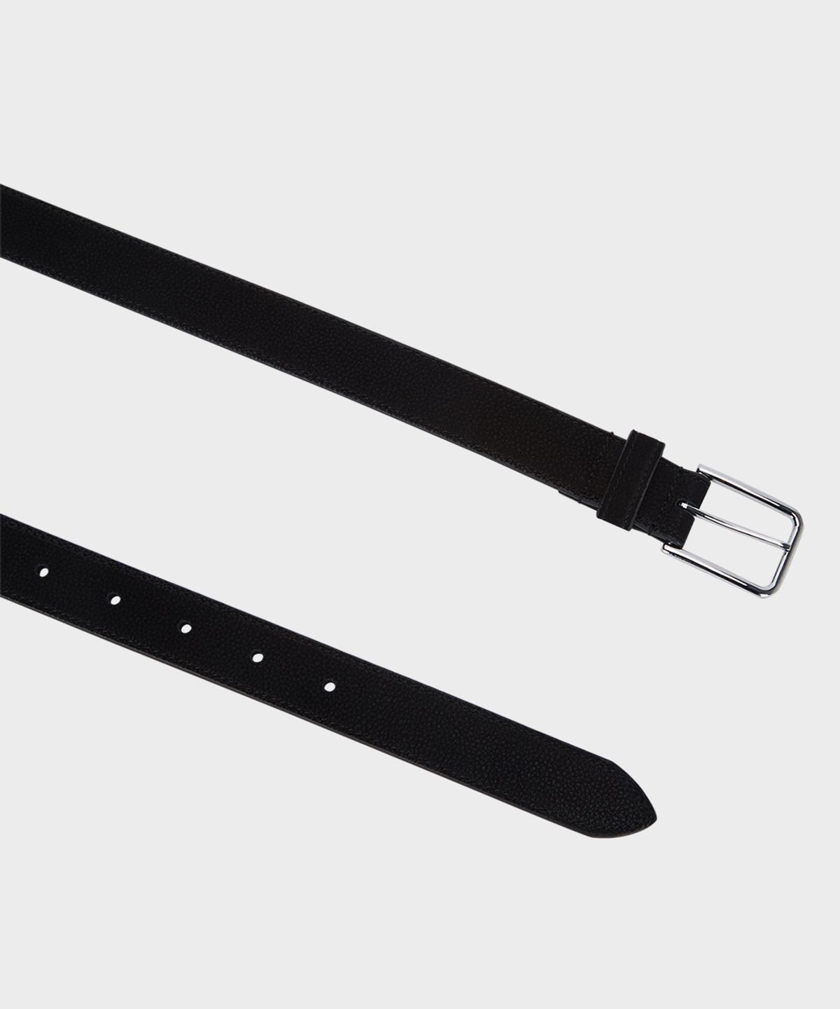 테일던(TAILDERN) Nubuck Buckle Belt Black