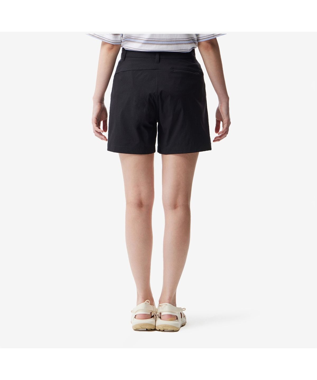 노스페이스(THE NORTH FACE) NS6NS49A 여성 베이신 쇼츠 5인치 BLACK
