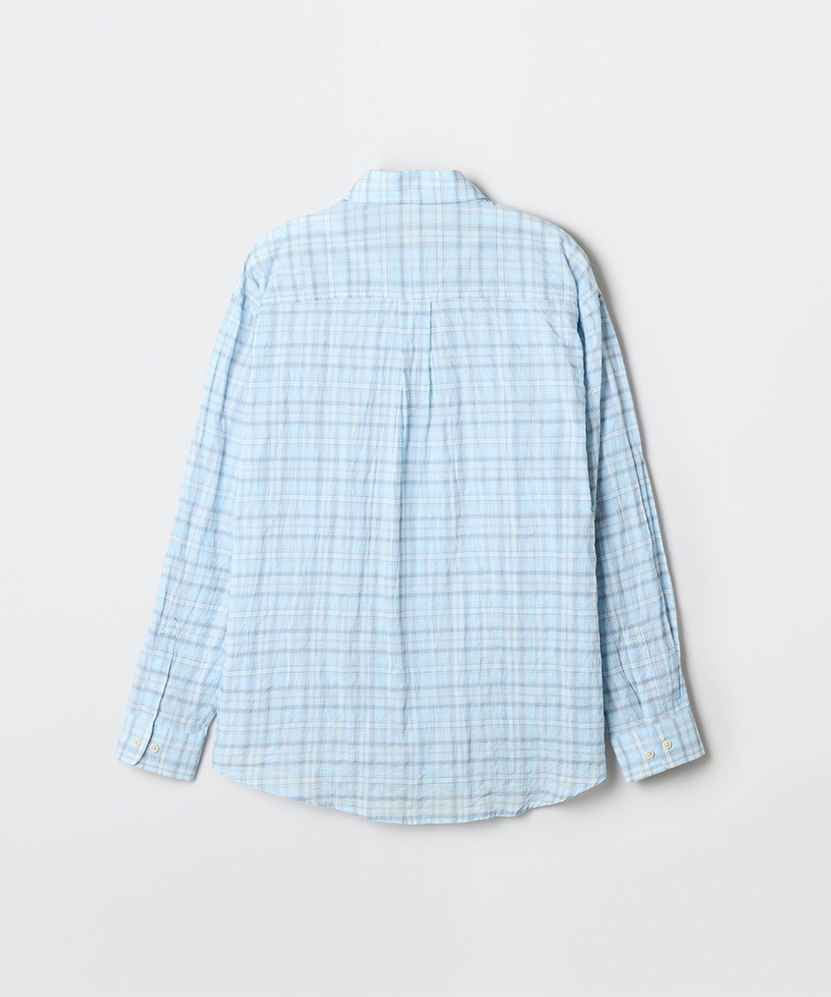 스파오(SPAO) 오버핏 체크 셔츠_SPYCG37C01