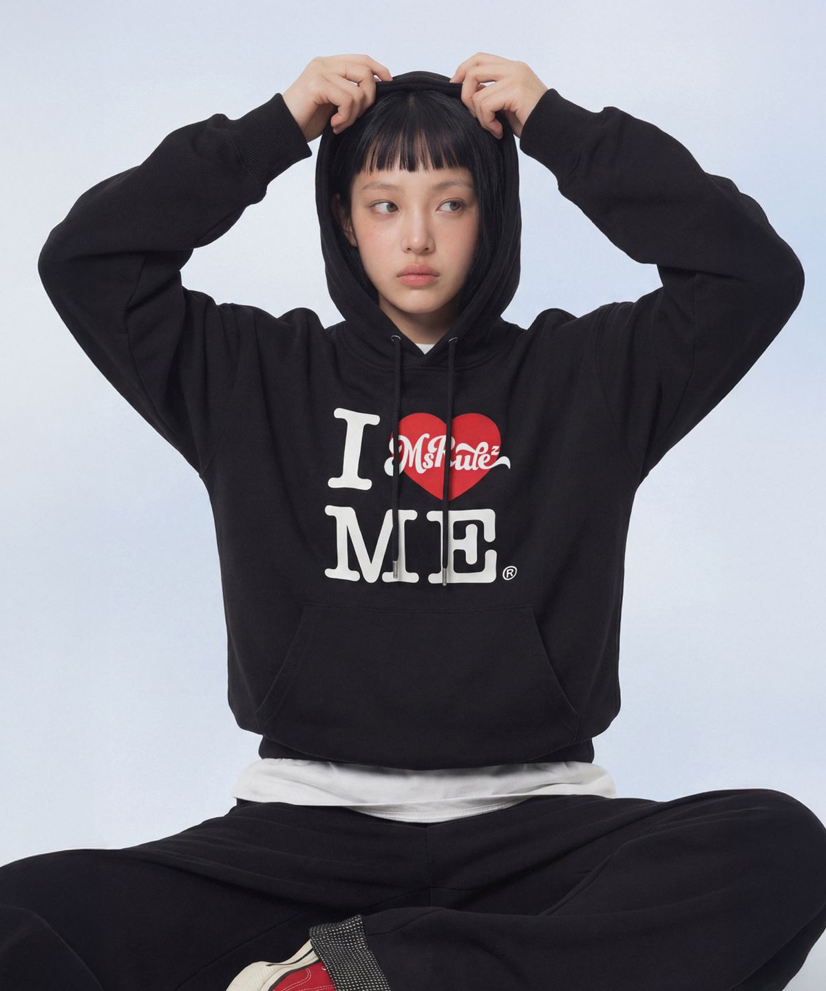 마스마룰즈 어패럴(MASMARULEZ APPAREL) I Love hoodie_2 Colors